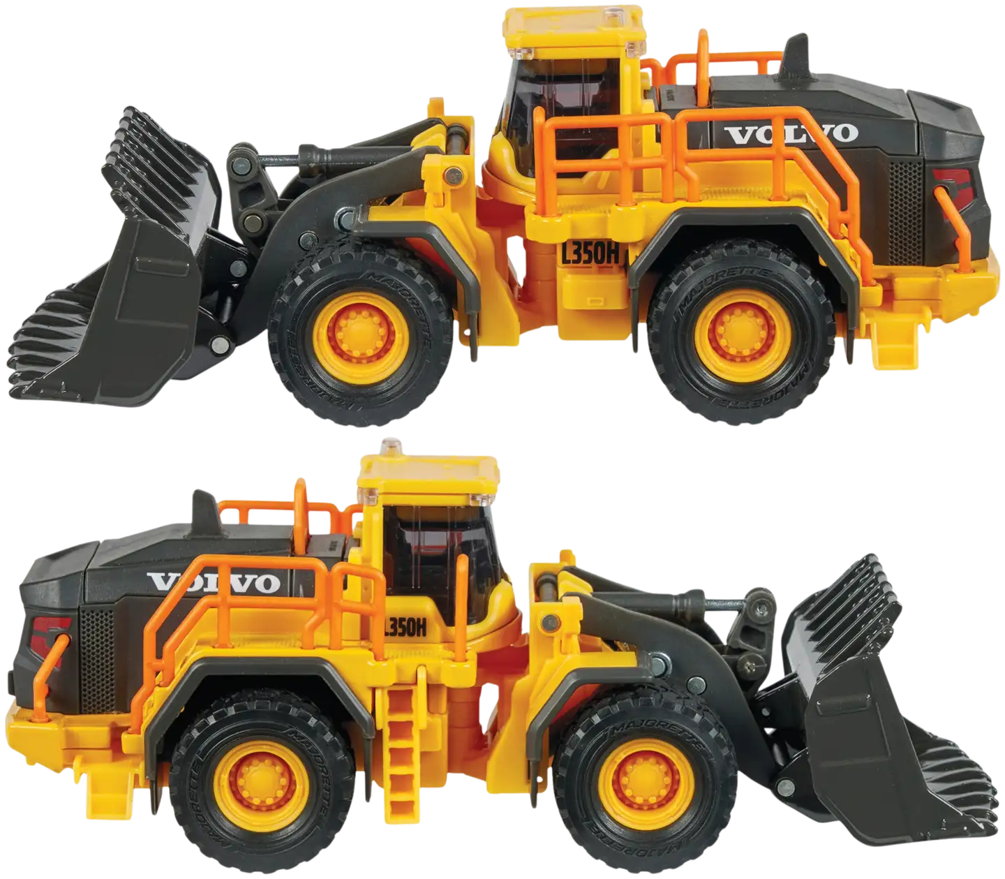 Majorette Volvo Pyöräkuormaaja, 1:43, 21 cm - 4