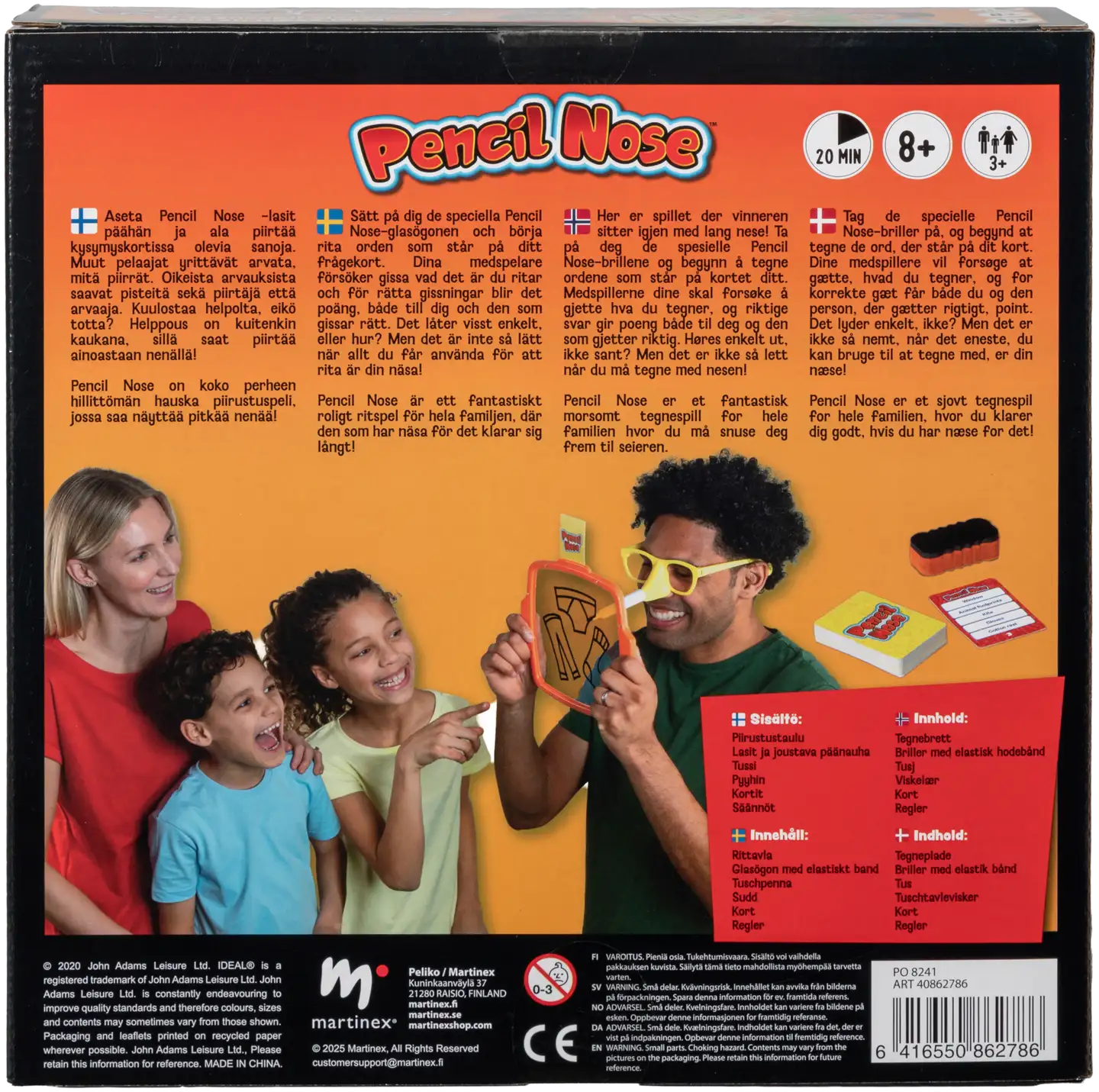 Peliko perhepeli Pencil Nose - 3