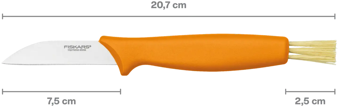 Fiskars sieniveitsi 21 cm oranssi - 4