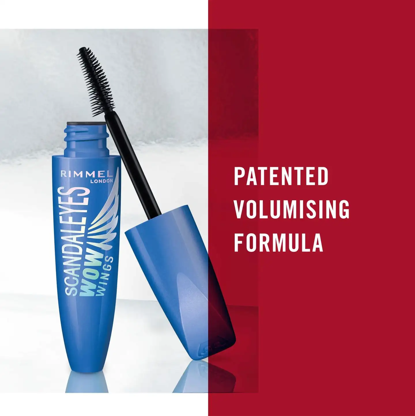 Rimmel Scandaleyes Wow Wings Mascara Waterproof 12 ml, 001 Black ripsiväri - 6