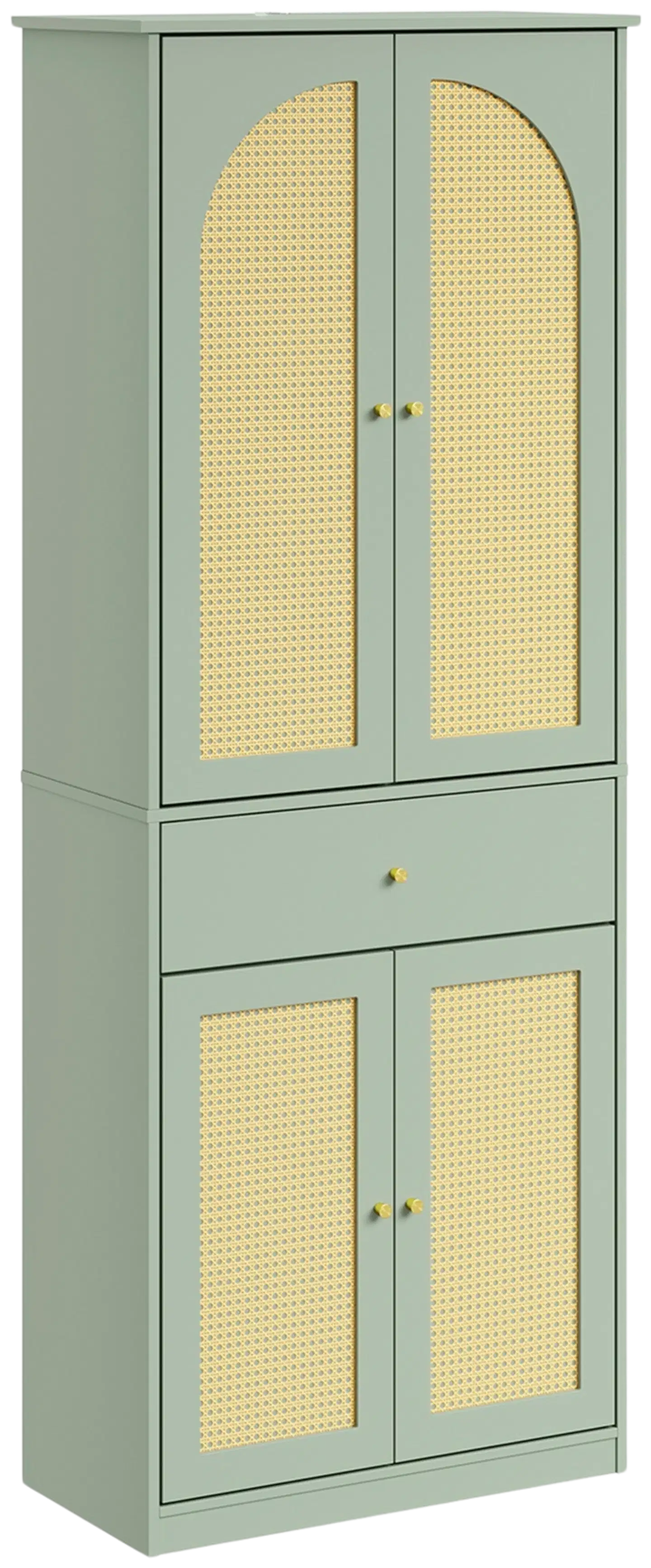 SoBuy eteiskaappi vihreä FSB107-GR - 3