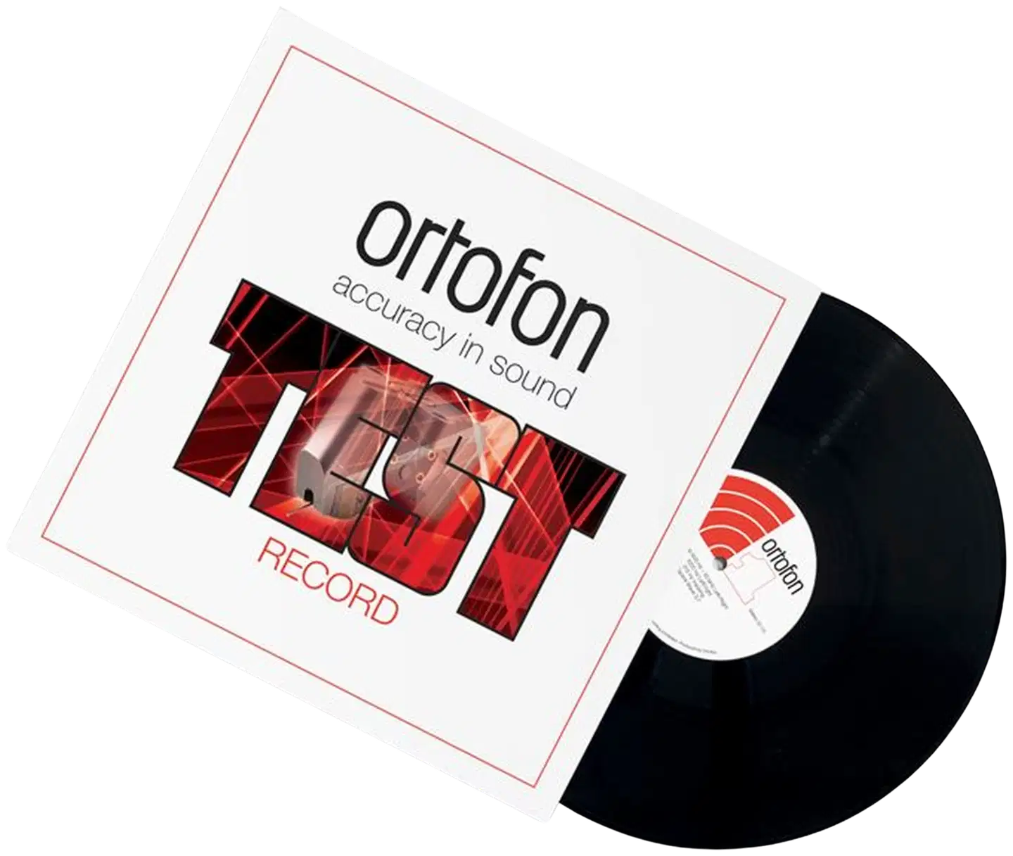 Ortofon Test Record testilevy levysoittimen säätöön