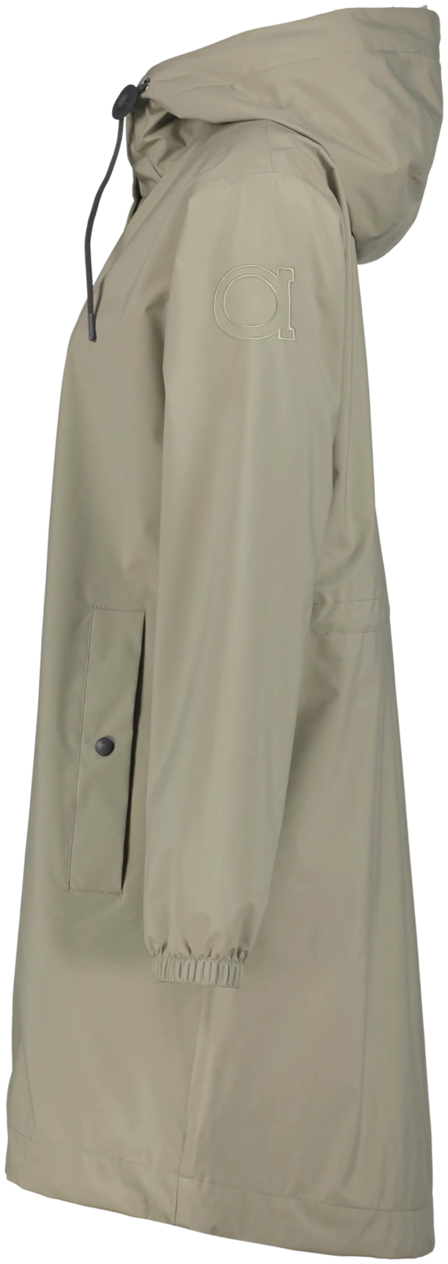 Torstai naisten kuoriparkatakki Haleiwa 941215521T - ANTIIKINVIHREÄ - 3