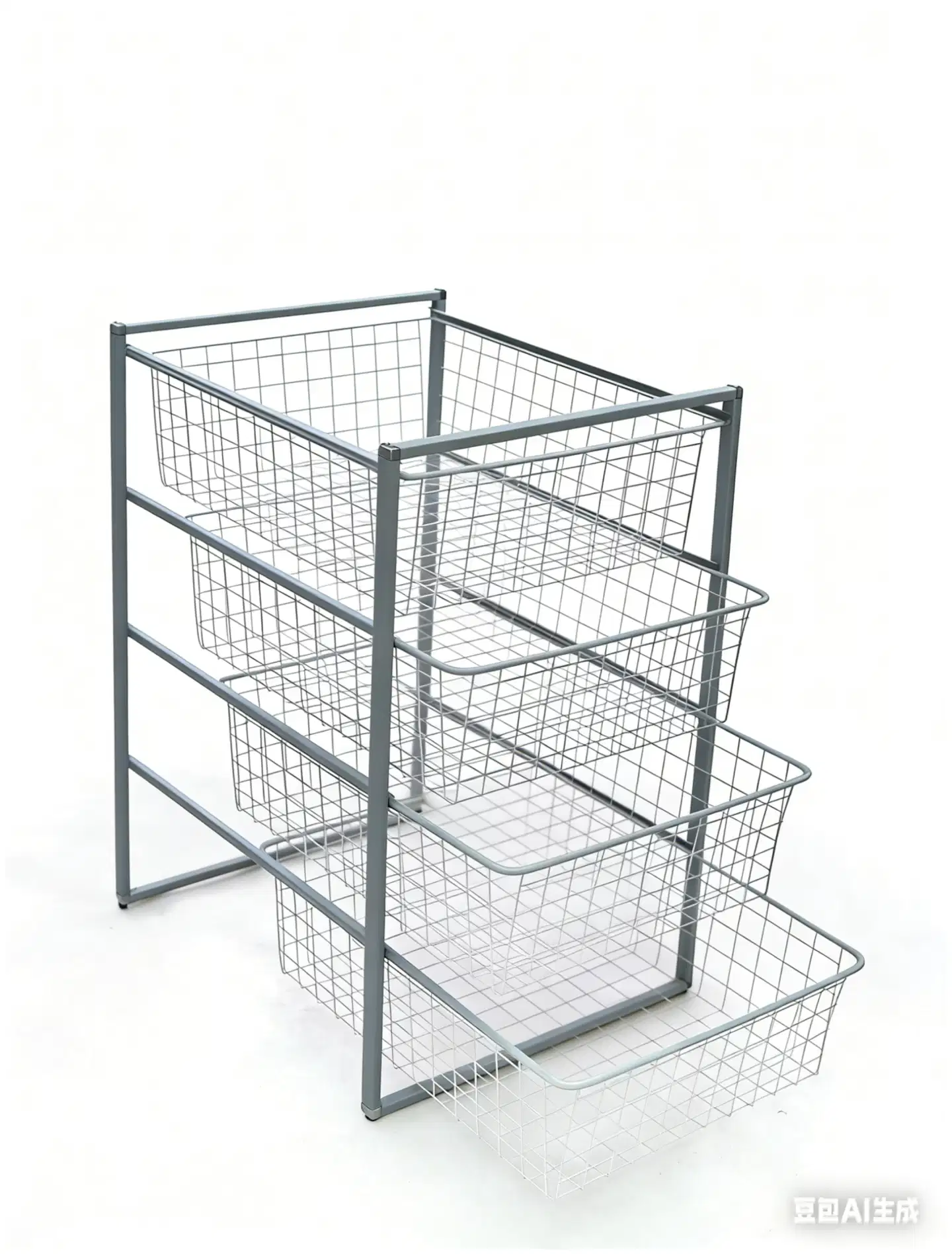 House koripaketti 4 koria 53,5x44x69,5 cm harmaa - 1