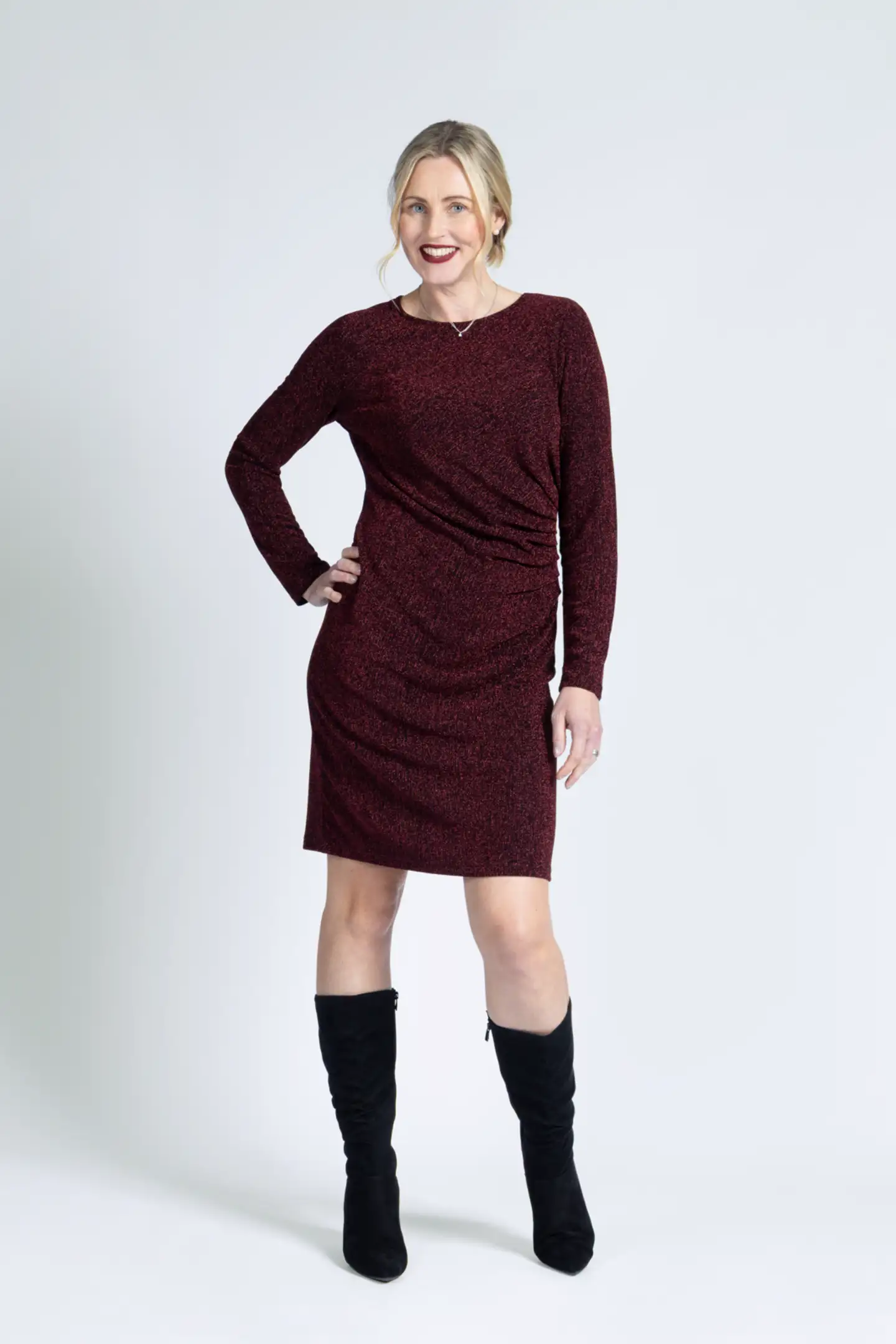 House naisten glittermekko 218H402523 - Salsa - 3