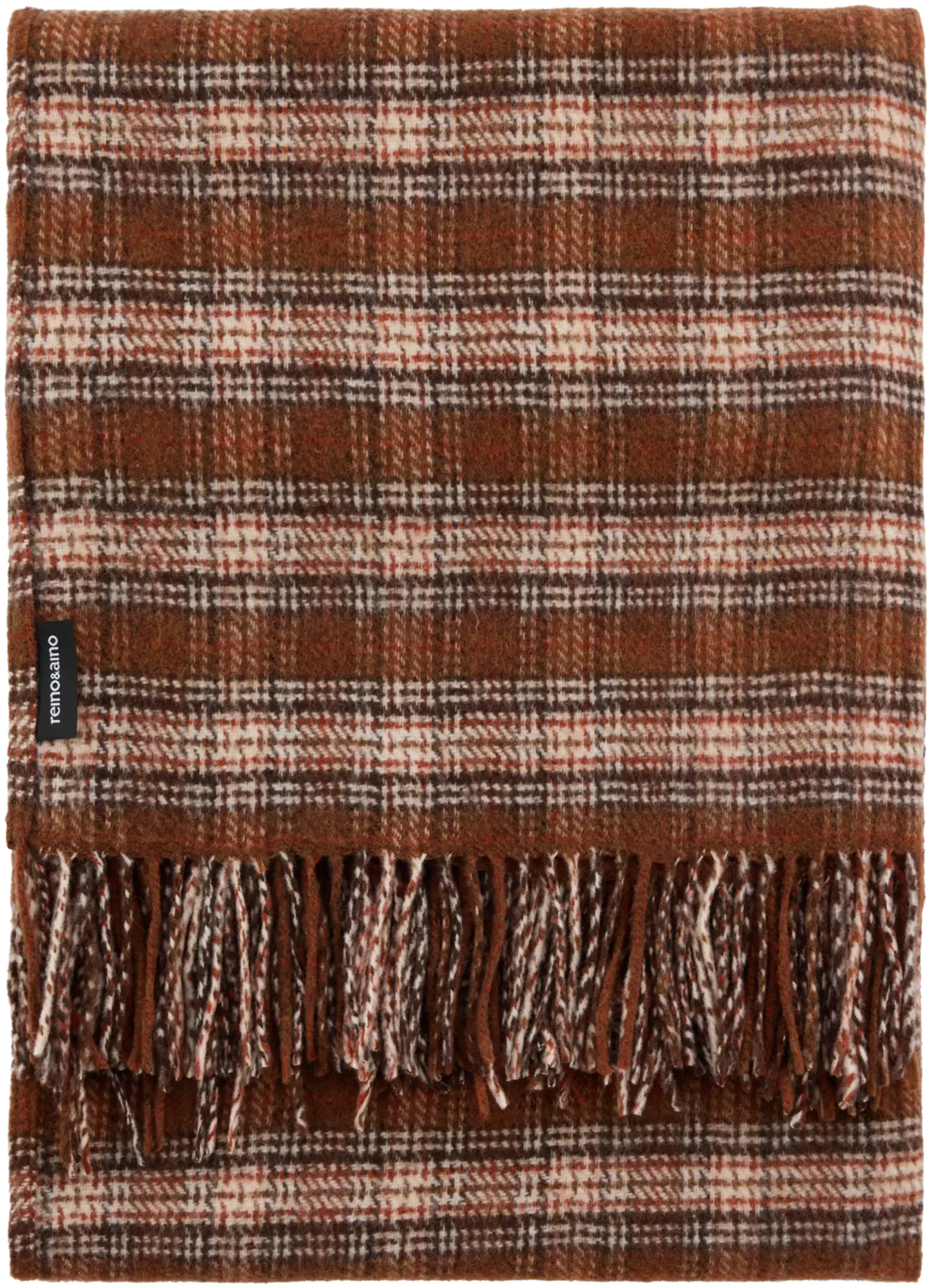 Reino&Aino torkkupeitto 130x170cm ruskea - 1