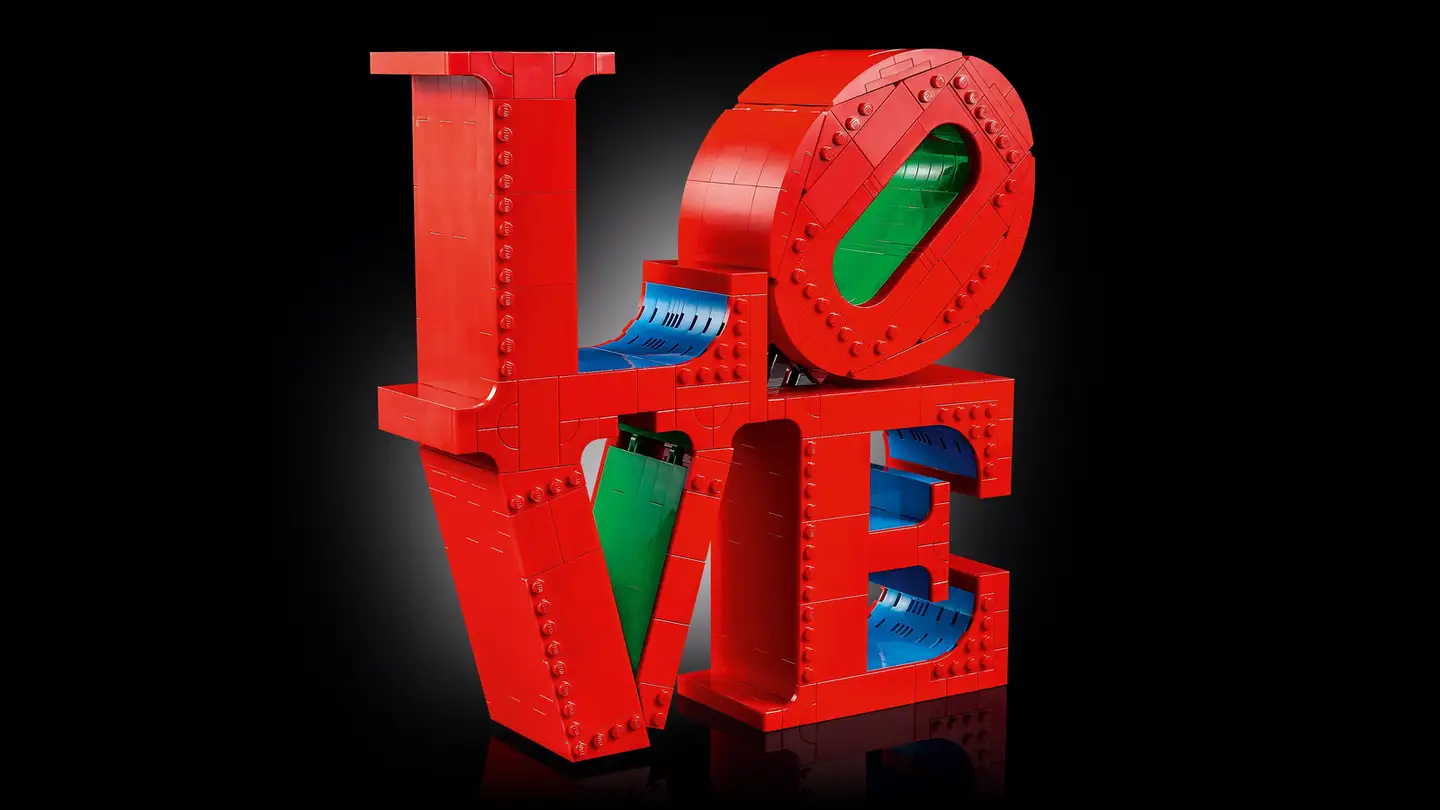 LEGO® Art LOVE, Lahja pariskunnille, Sisustusesine 31214 - 9