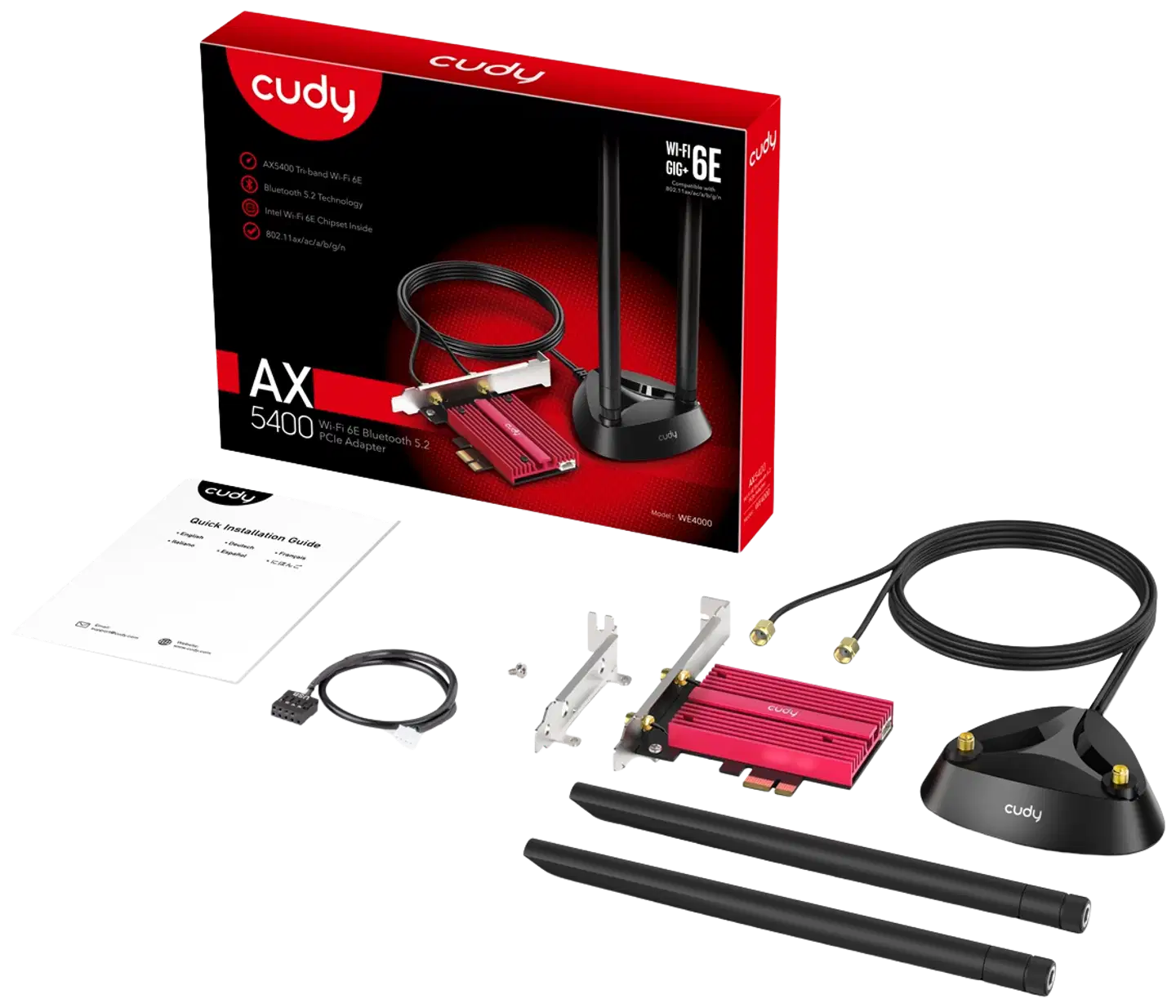 Cudy langaton sovitin WE4000 - 2