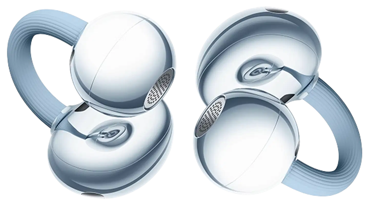 Huawei langatomat nappikuulokkeet FreeClip 2 sininen - 2