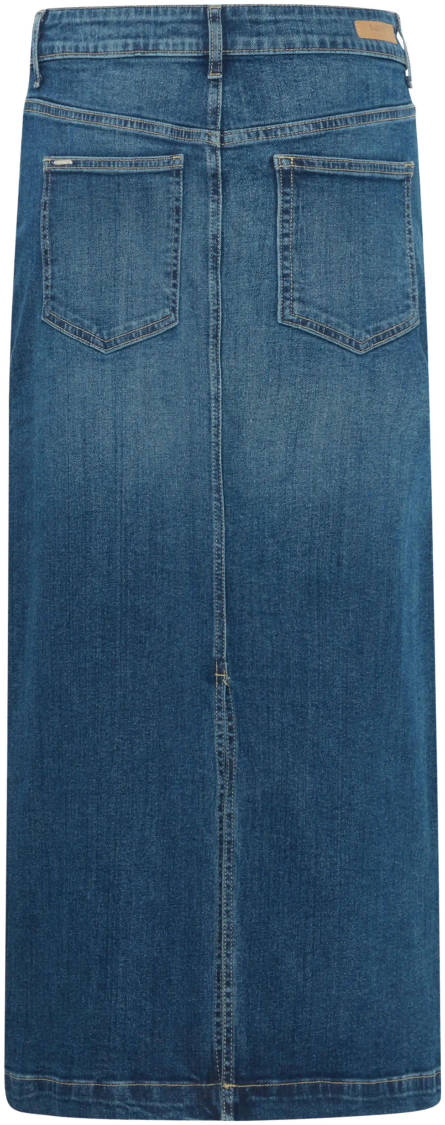 B.young naisten hame Bykomma - Mid blue denim - 2