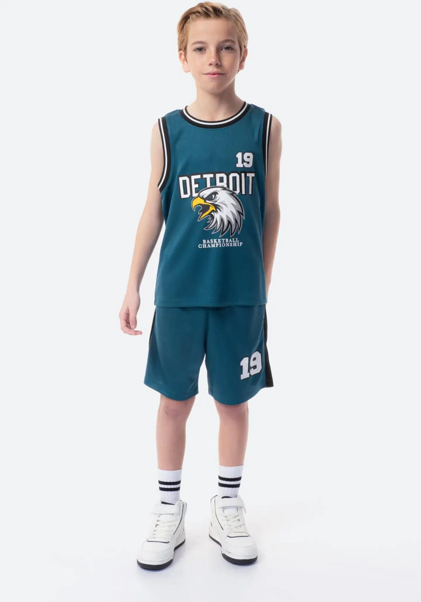 TEX lasten shortsisetti Detroit I276353 - Green - 1