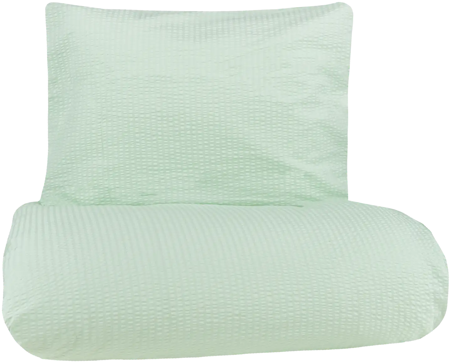 House pussilakanasetti Seersucker 150x210 cm vihreä - 1