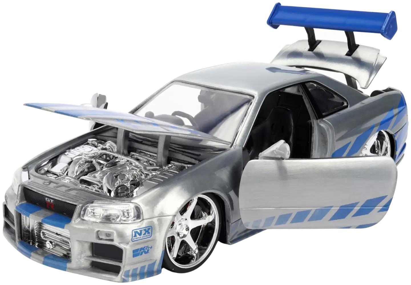 Jada - Fast & Furious Anniversary Nissan Skyline 1:24, 19 cm, die-cast - 5