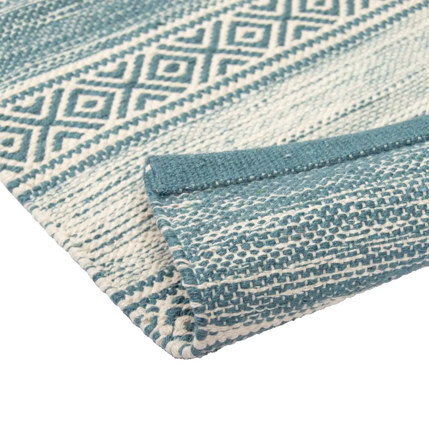 ihankotona matto Jokilahti 80x200 cm sininen - 3