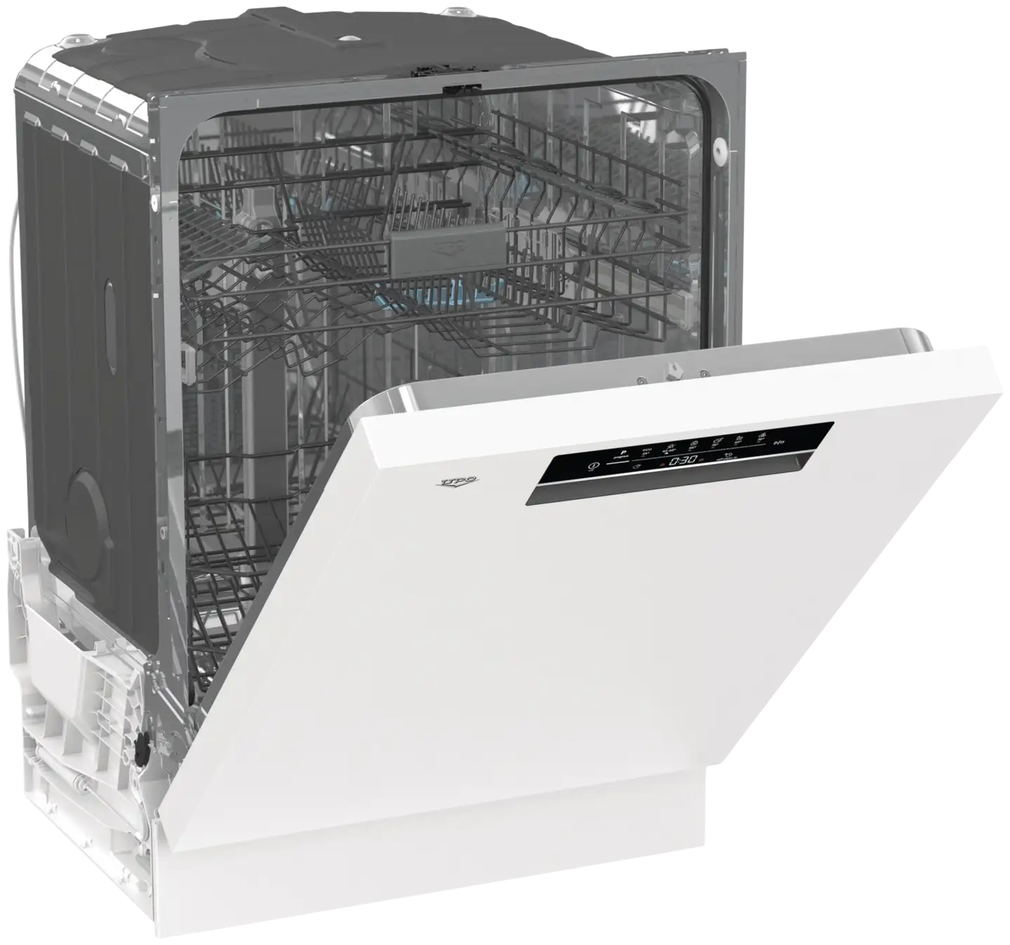 UPO astianpesukone UU642D90W 60cm valkoinen - 4