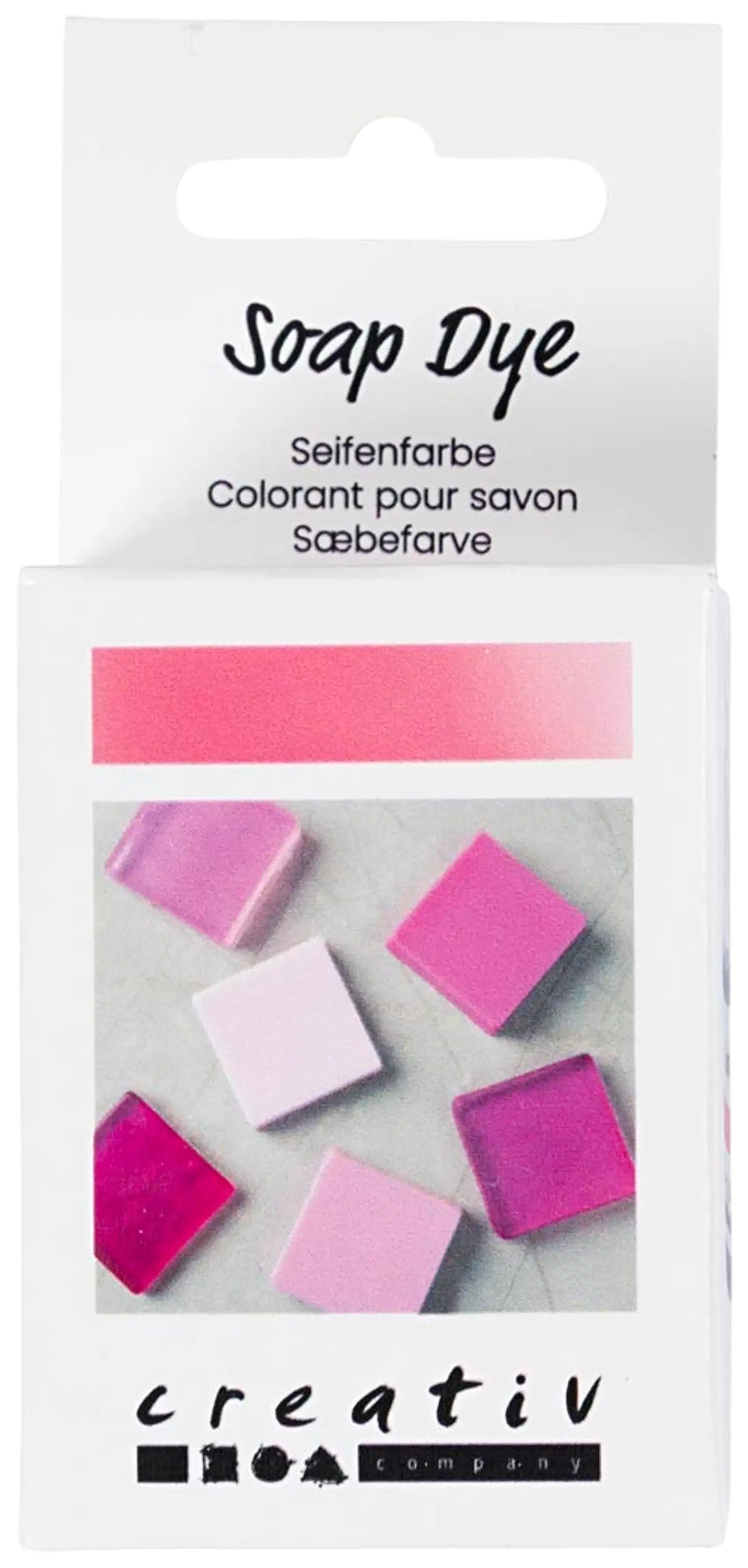 Creativ Company saippuaväri, rosa/pinkki, 10 ml - 2