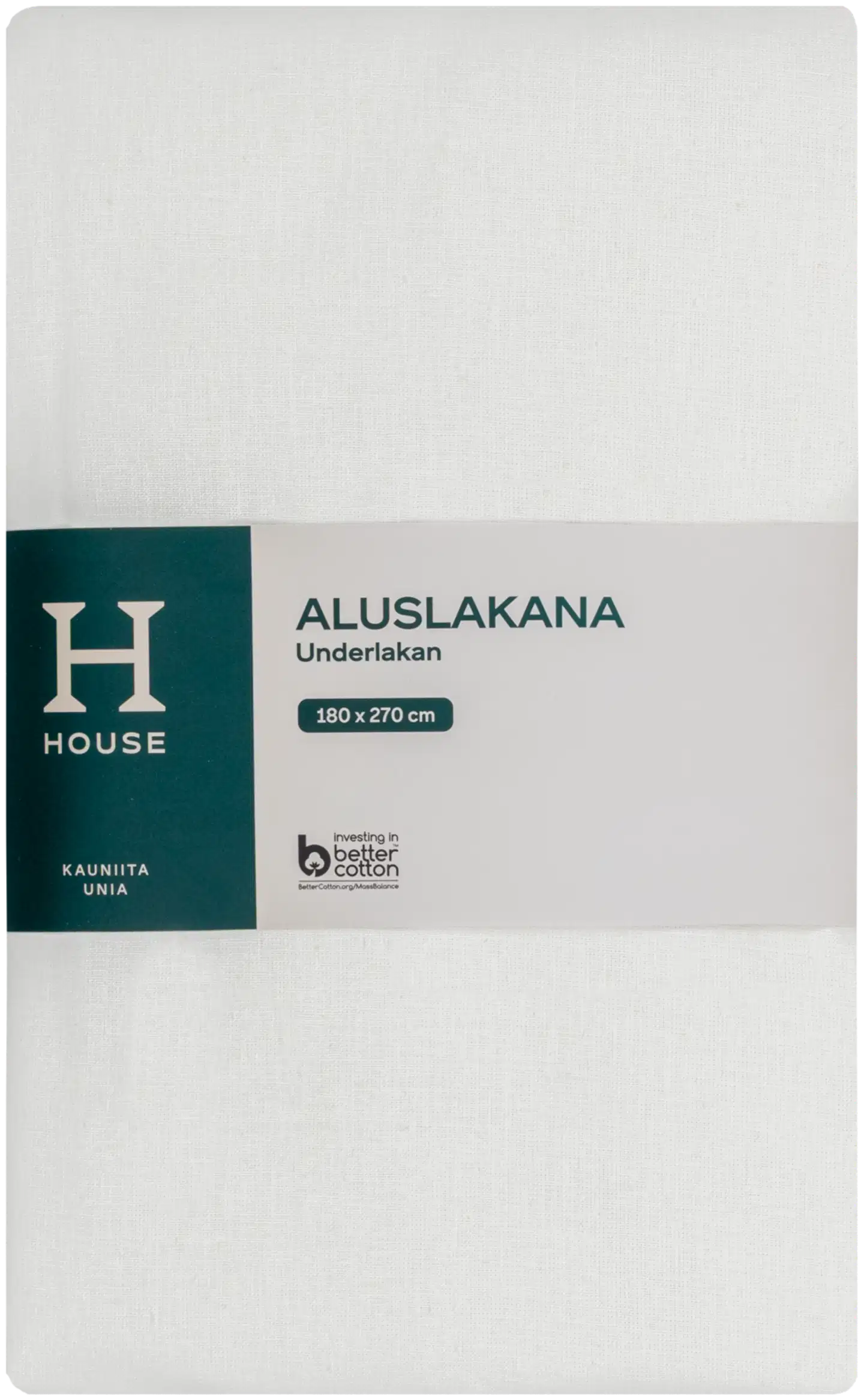 House aluslakana 180x270 cm - White