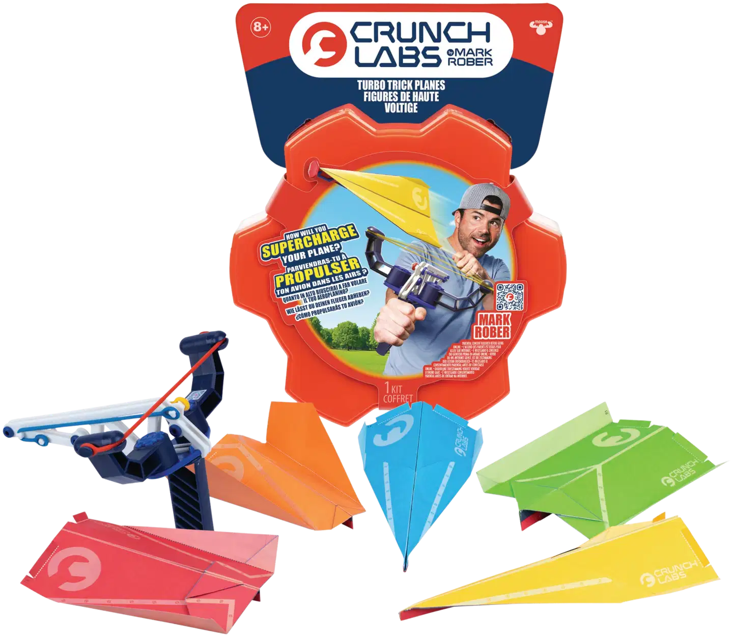 Crunchlabs Turbo Trick Planes -kokeilusarja - 2