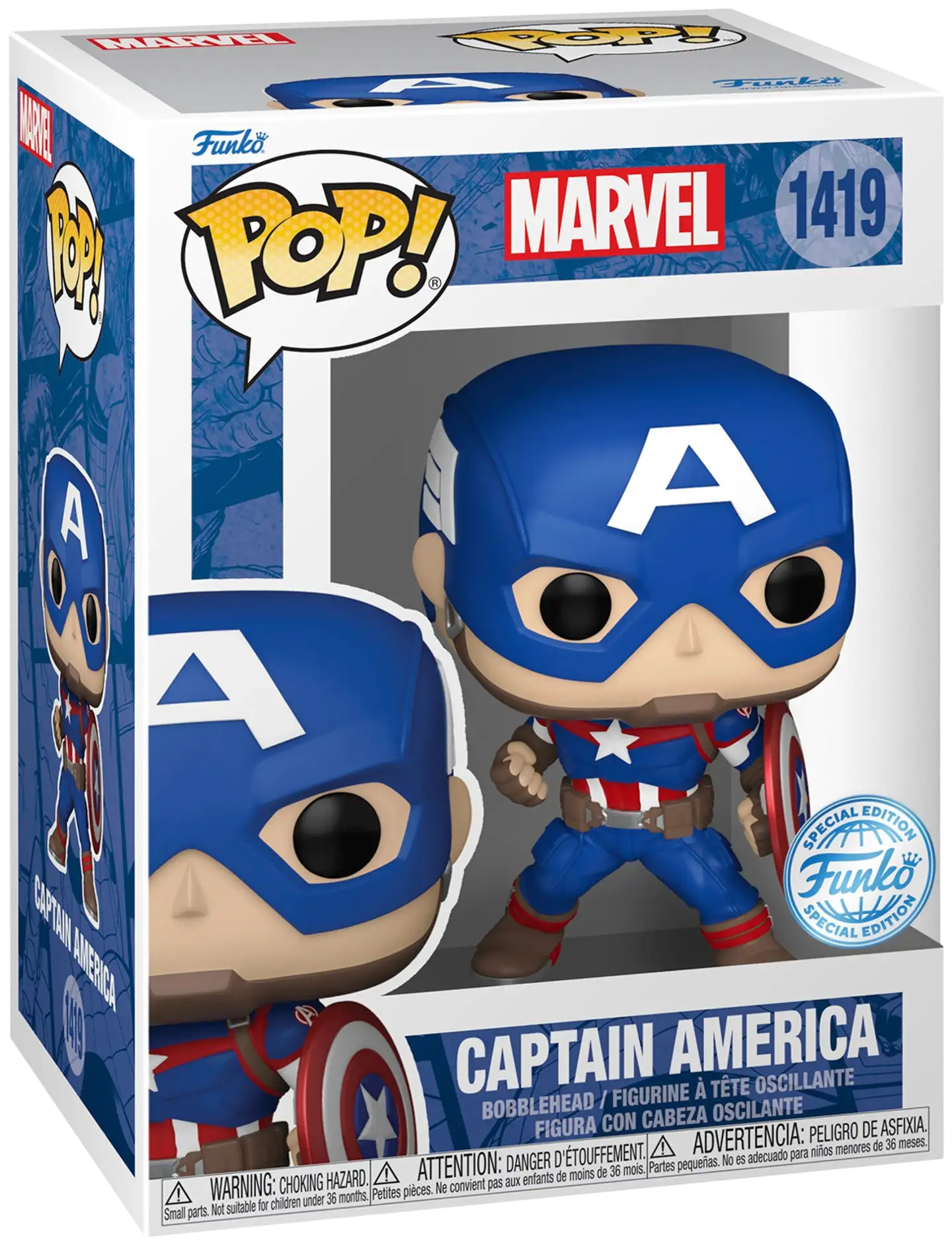 Funko POP Vinyl Marvel Captain America - 1