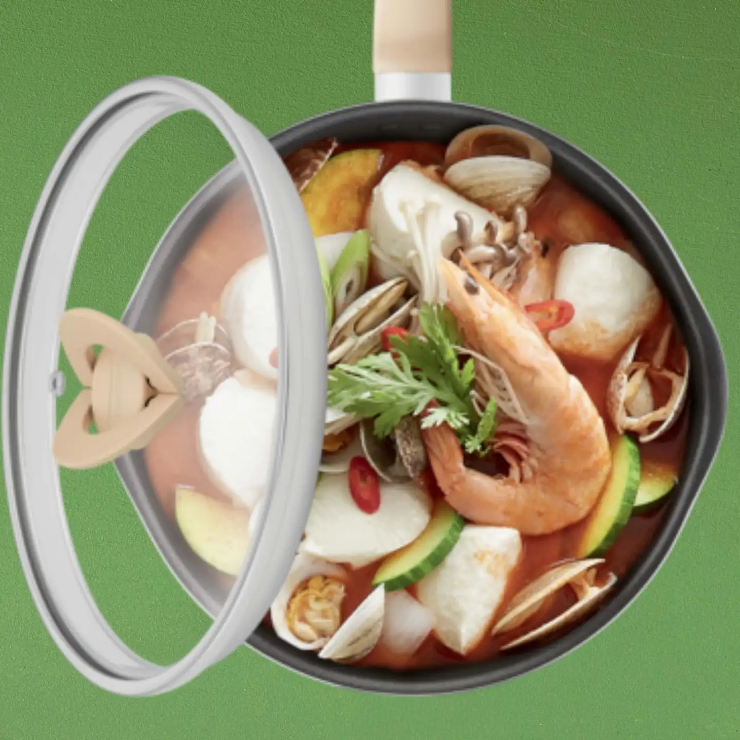 Tefal One Pick Pot monitoimipannu 24 cm, vanilja G1678704 - 6