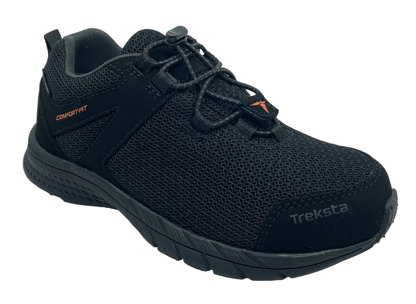 Treksta lasten matalavartiset ulkoilujalkineet Clip Low GTX - Black-orange