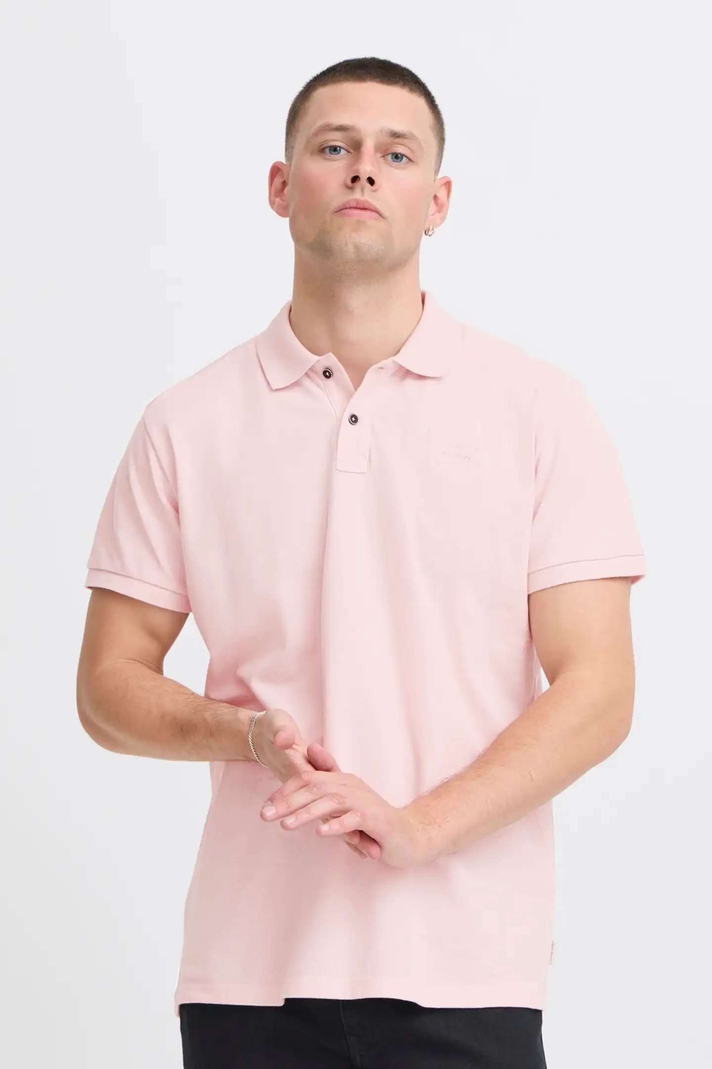 Blend miesten pikeepaita BHERIC - Chalk pink - 3
