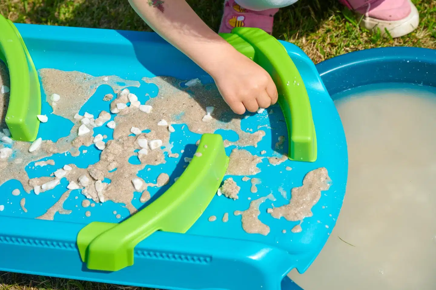 BIG AquaPlay Mudway Run, vesi-, hiekka ja mutaleikkirata - 11