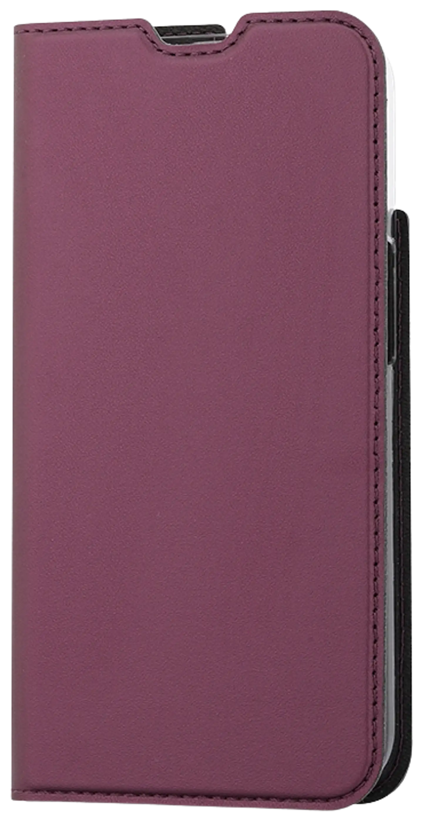 Wave Book Case, Apple iPhone 13, Smoky Sangria - 1