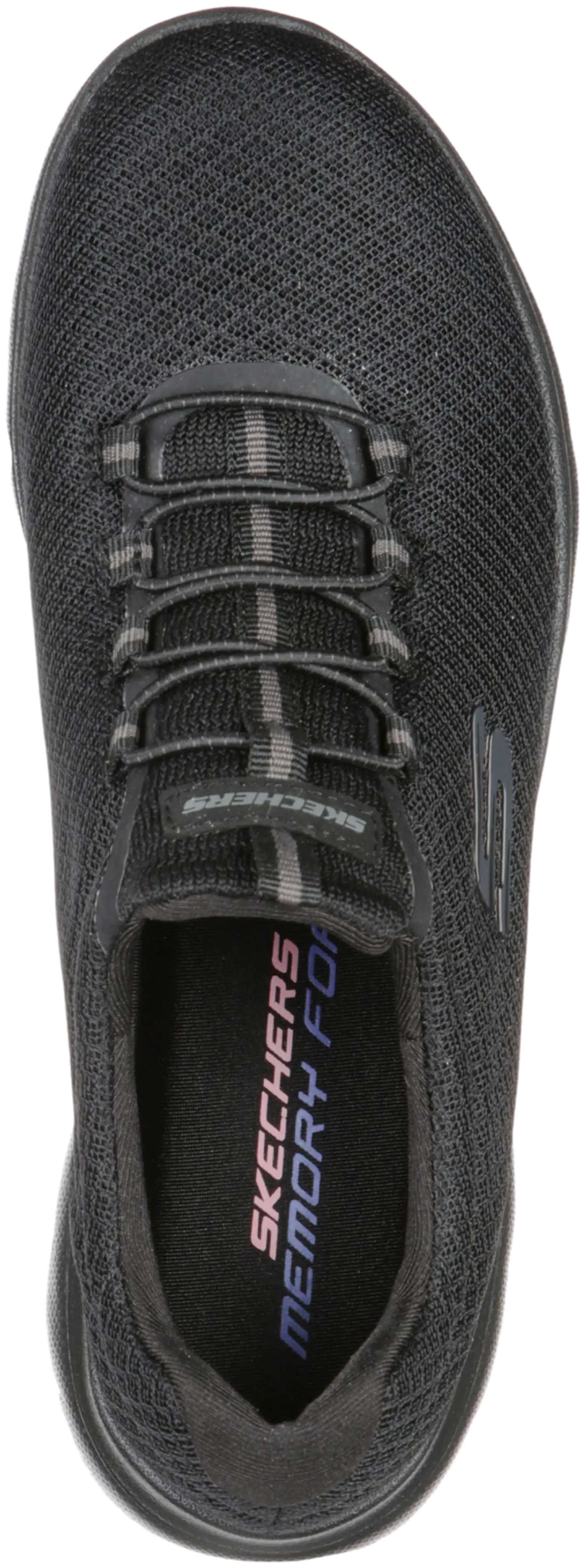 Skechers naisten vapaa-ajan jalkine Summits - BLACK - 2