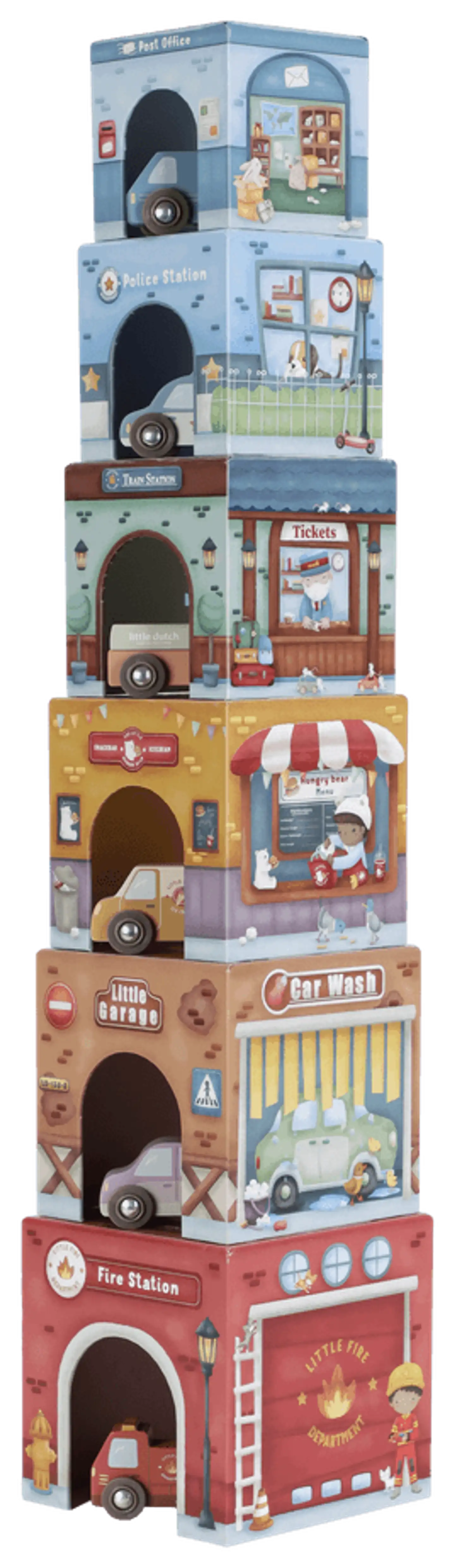 Pinottava torni ja 6 autoa FSC - 2