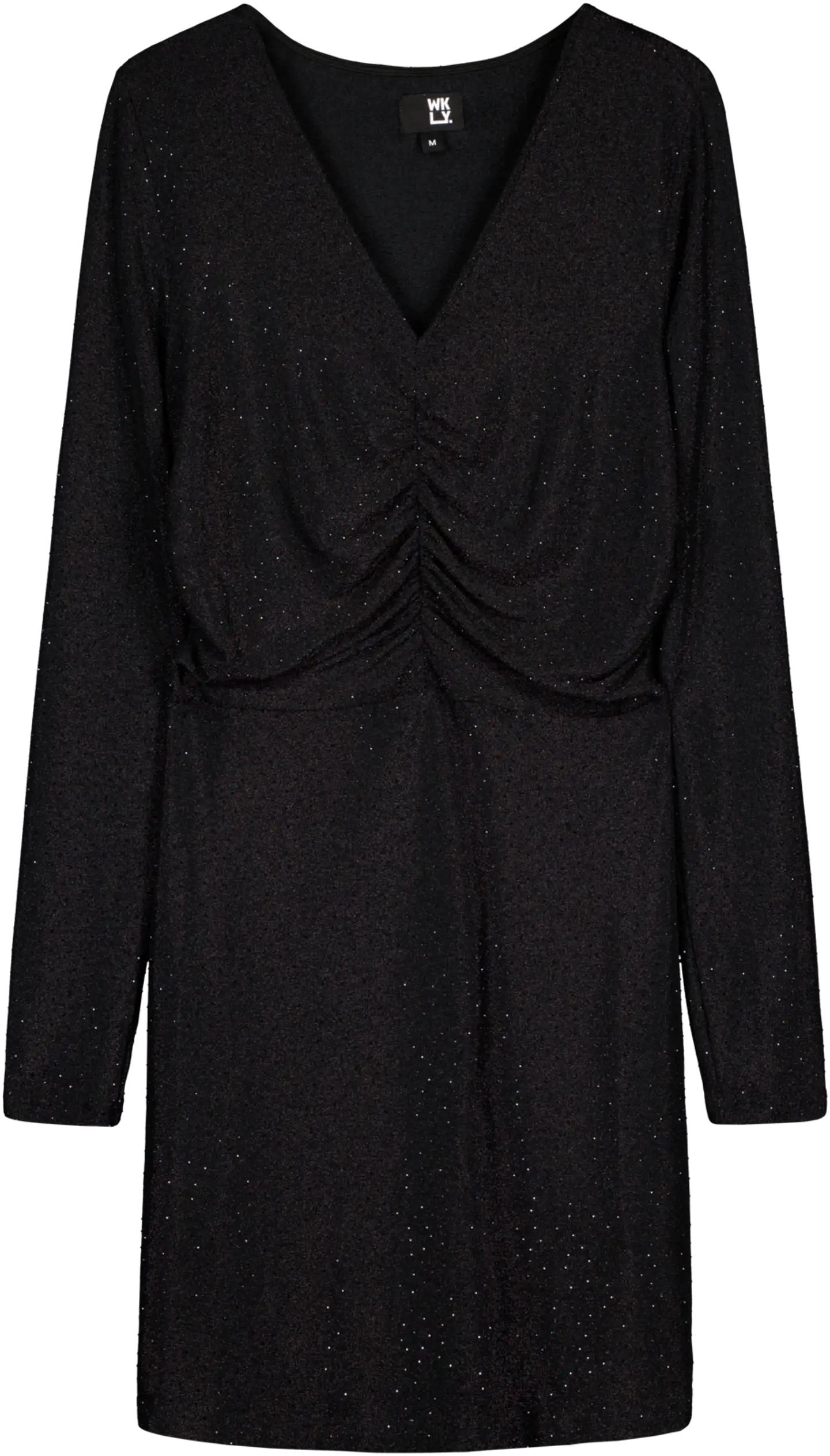WKLY. naisten lyhyt kimallemekko 137373 - BLACK - 1