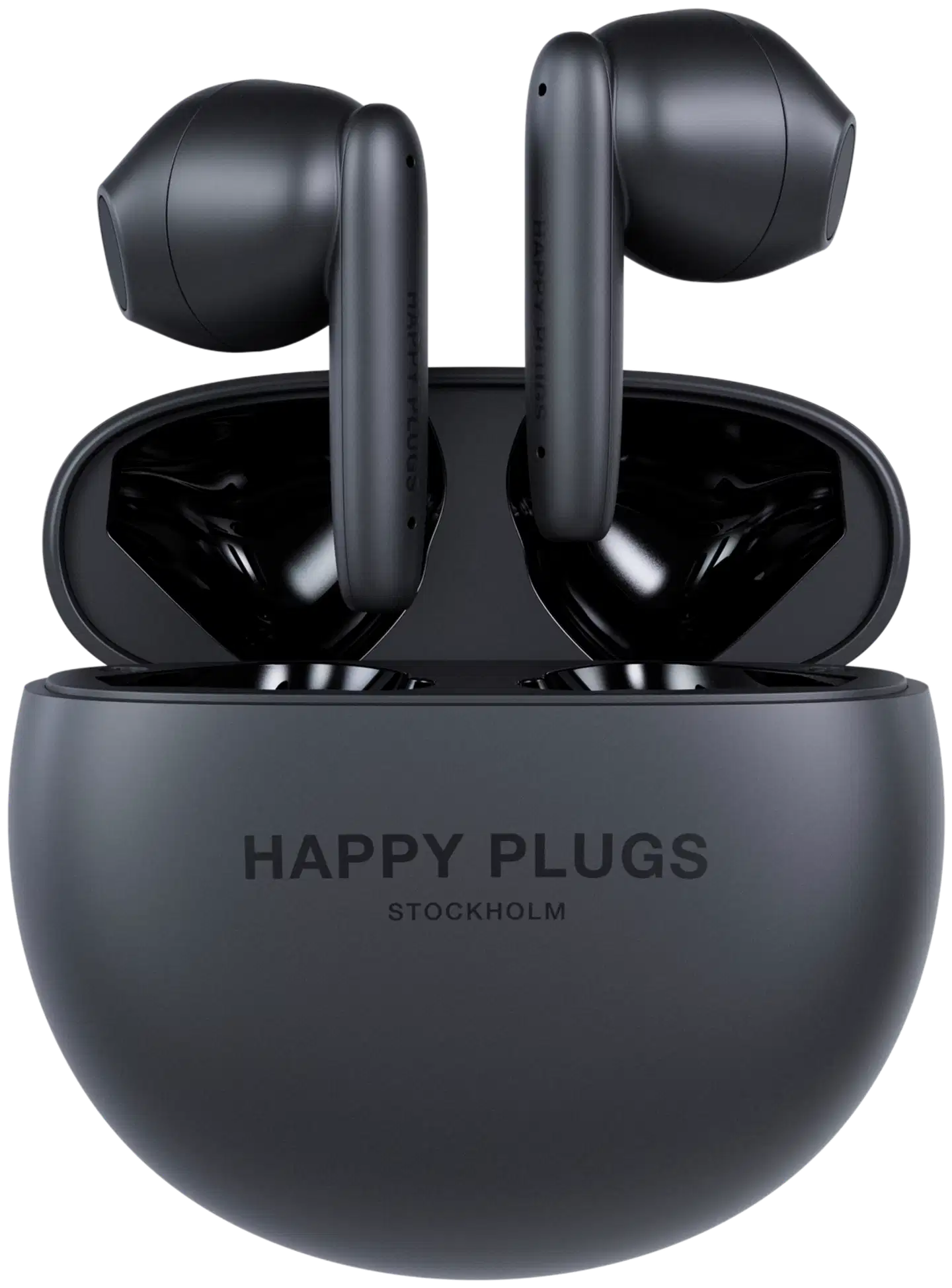 Happy Plugs langattomat nappikuulokkeet Joy Lite, musta - 1