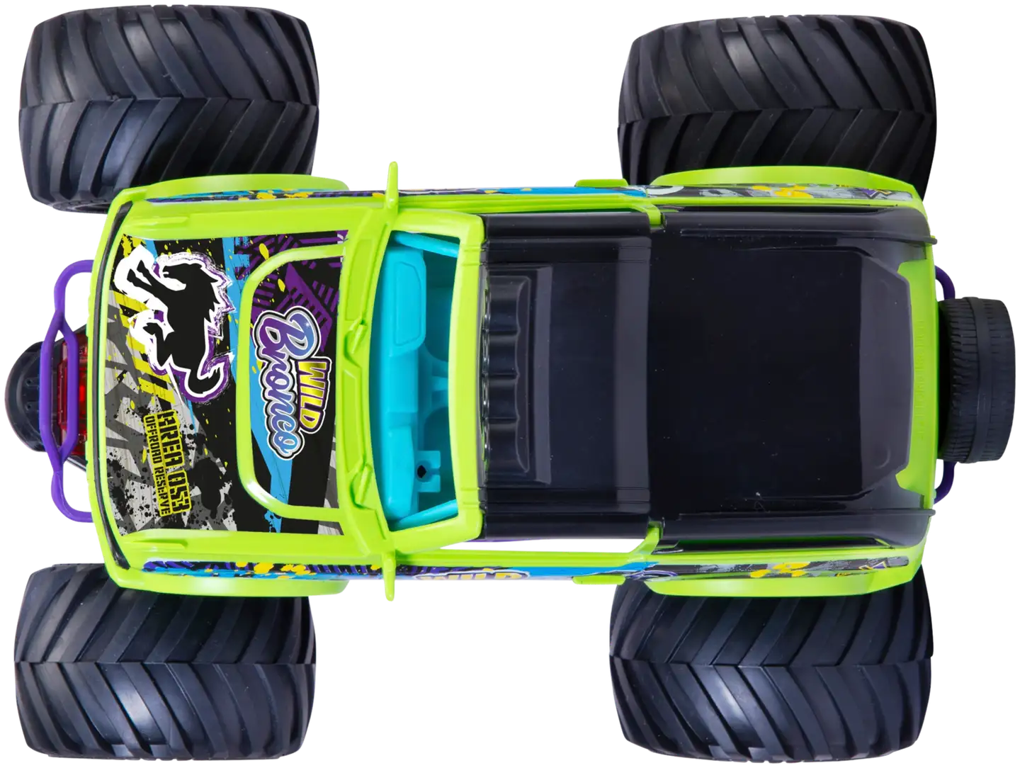 Dickie Toys monsteriauto Wild Bronco valo- ja äänitoiminnoin - 5