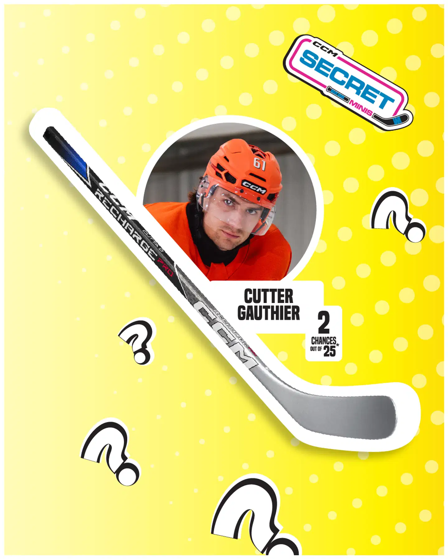 CCM minimaila Secret Mini Stick 2026 L - 7