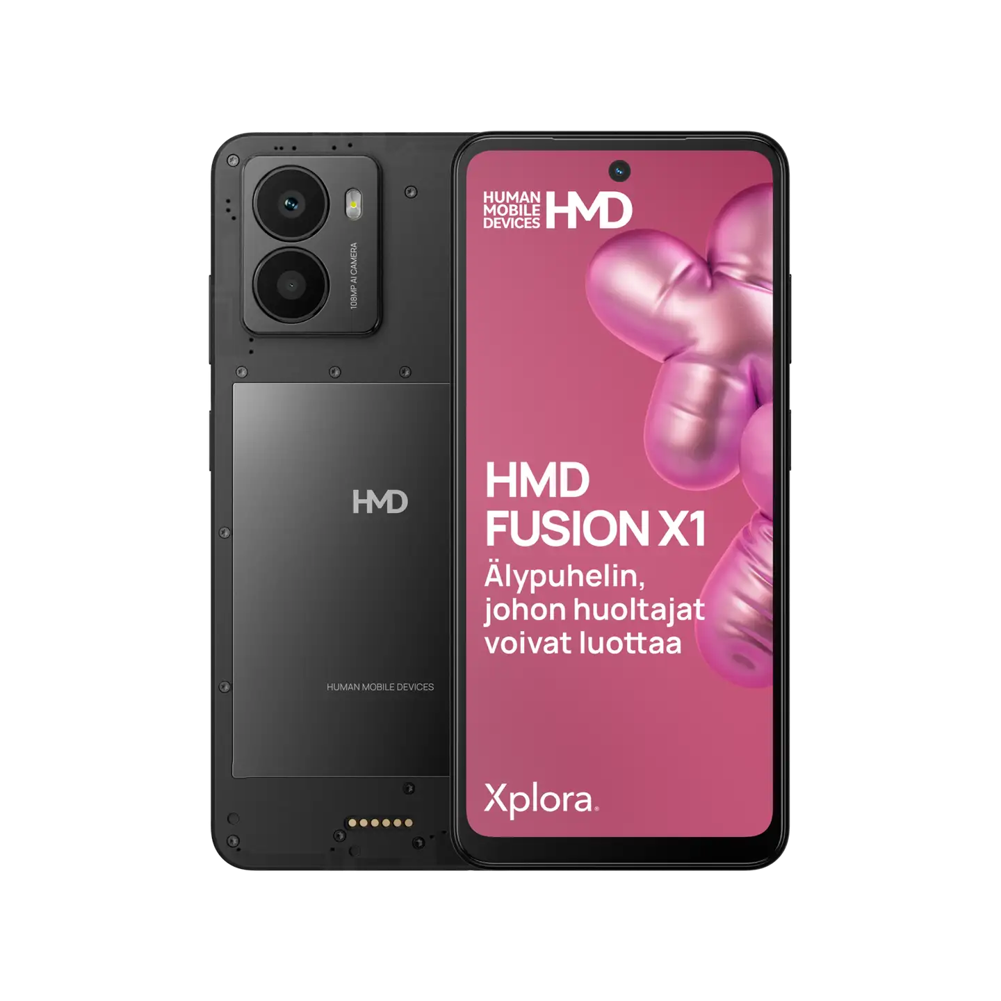 HMD Älypuhelin Fusion X1 + Flashy Outfit - 12