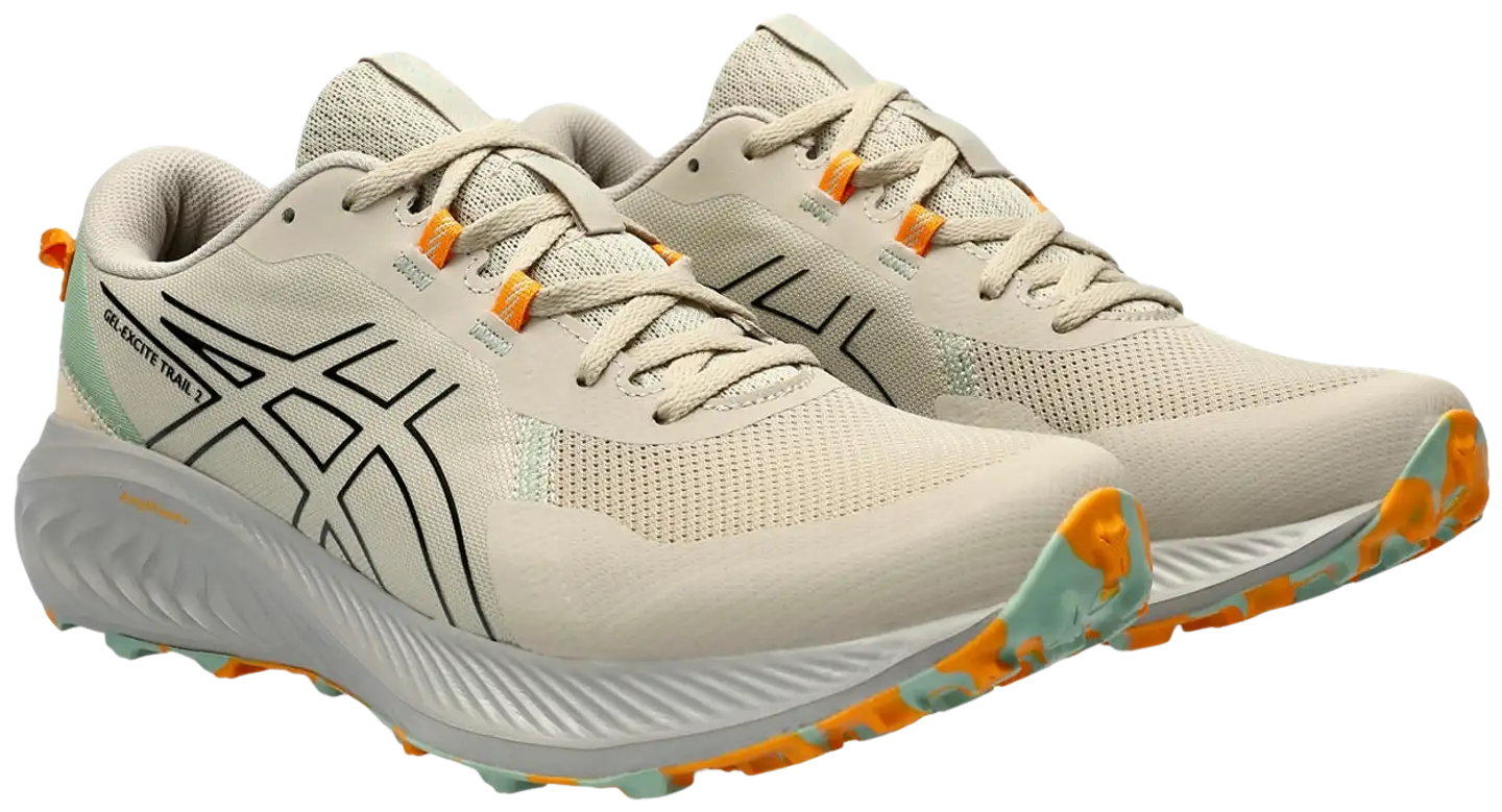 Asics miesten polkujuoksujalkine Gel-Excite trail 2 - FEATHER GREY/BLACK - 4