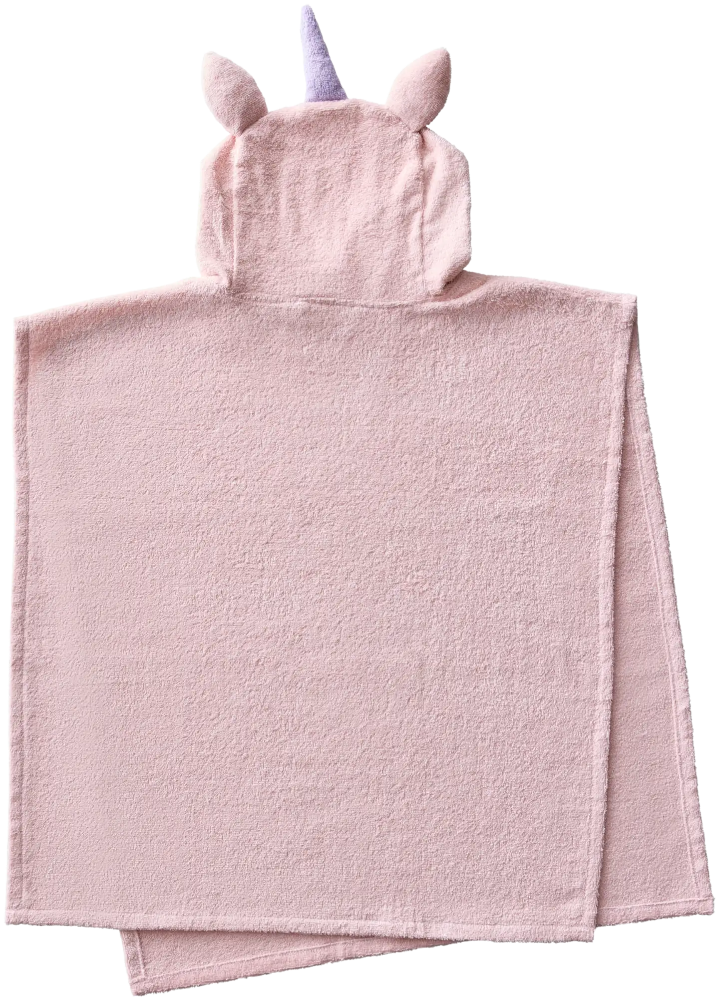 Ciraf lasten kylpyponcho Yksisarvinen 60x70 cm vaaleanpunainen - 2