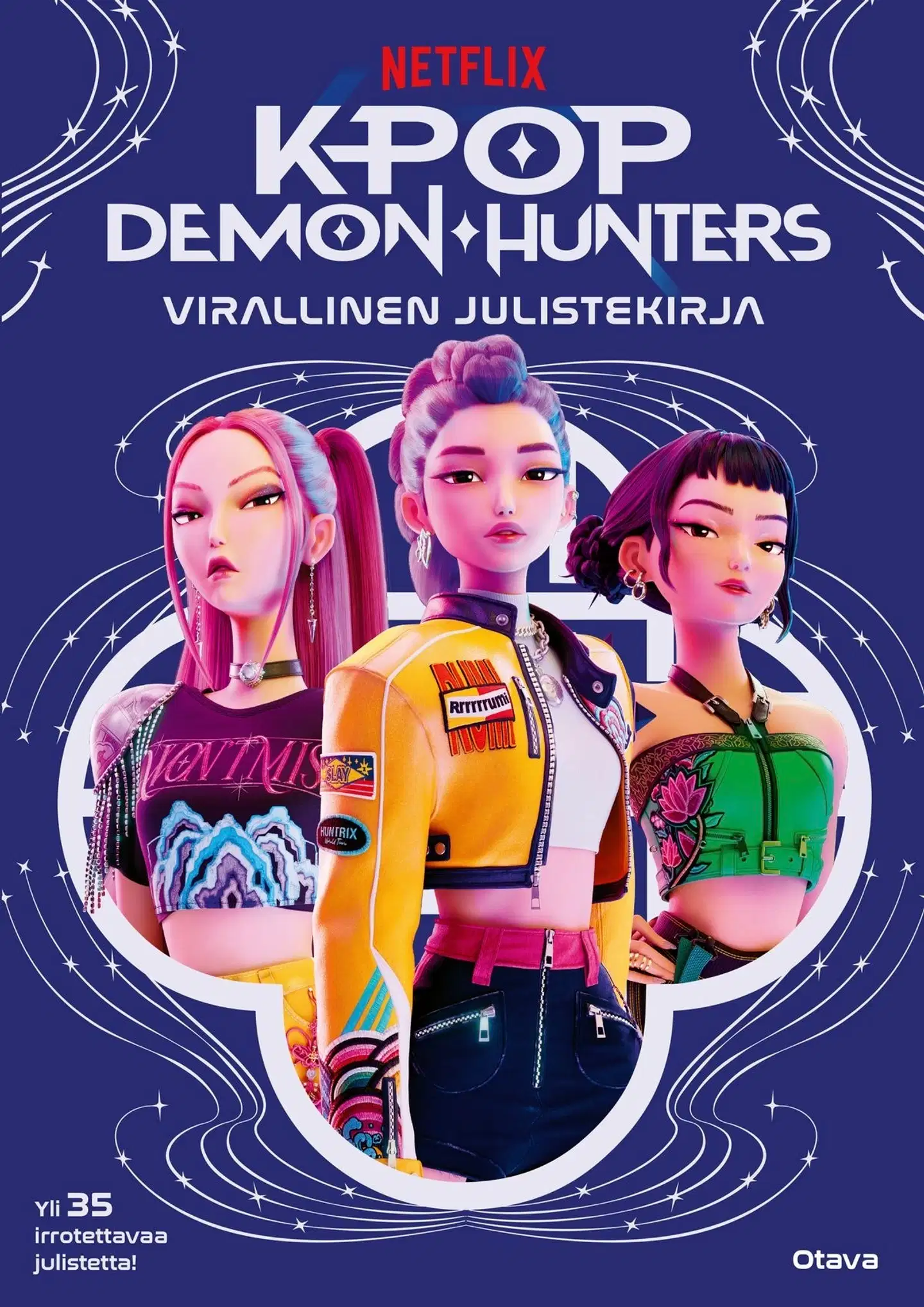 KPop Demon Hunters - Virallinen julistekirja