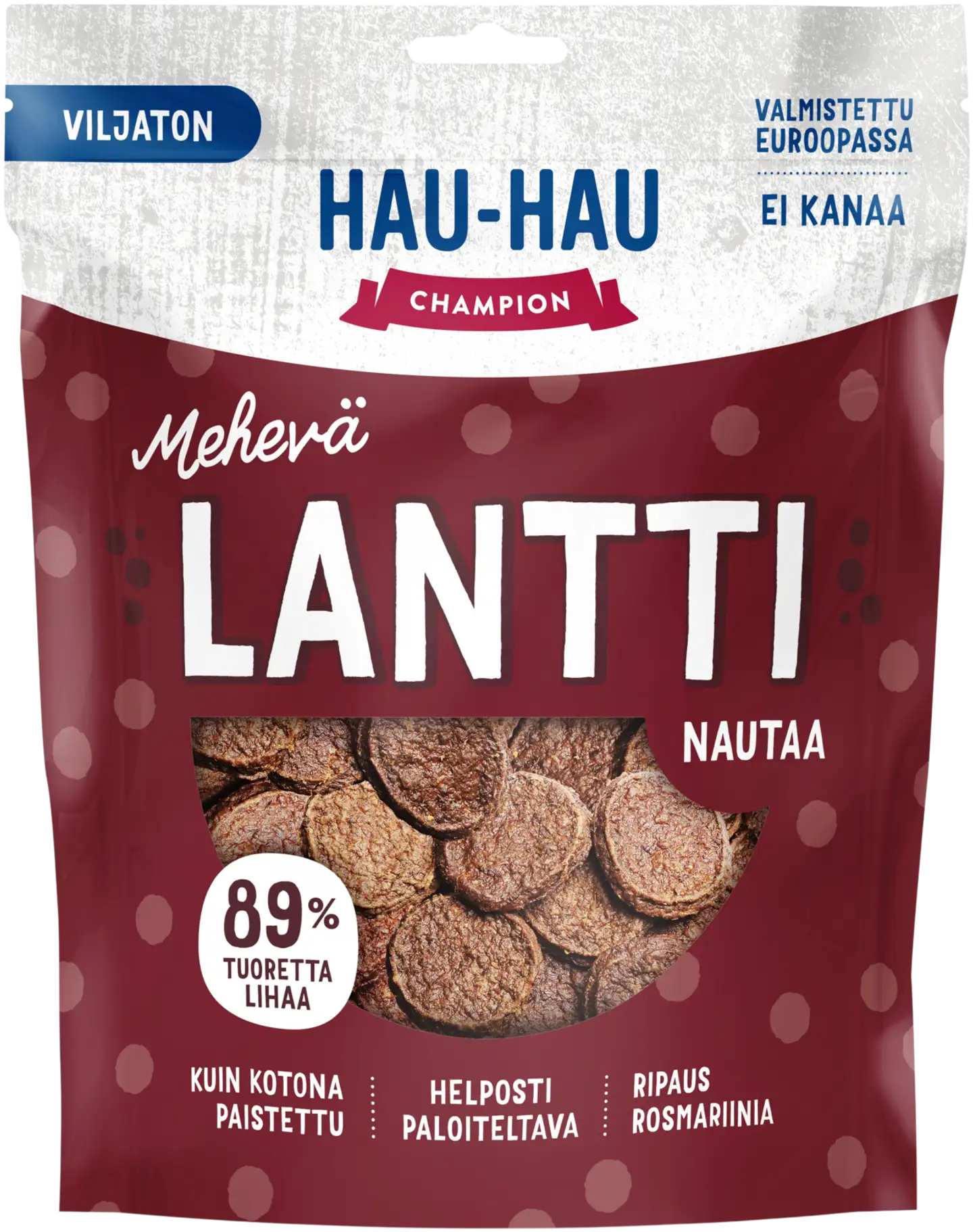 Hau-Hau Champion Mehevä Lantti Nautaa herkku 400 g