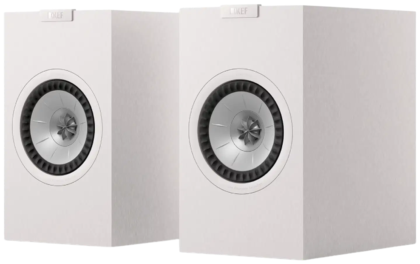 KEF jalustakaiutinpari Q1 Meta white jalustakaiutin