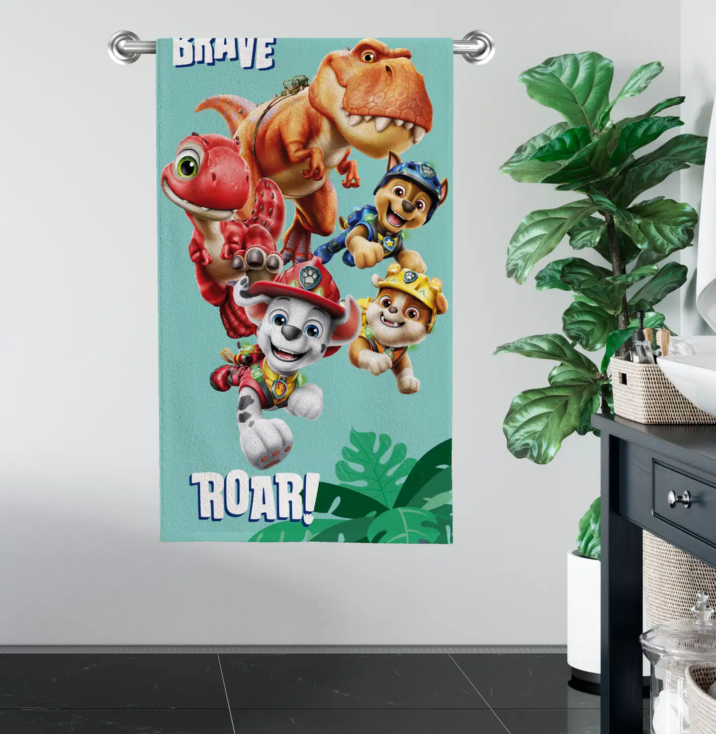 Paw Patrol lasten kylpypyyhe 70x140 cm - 4