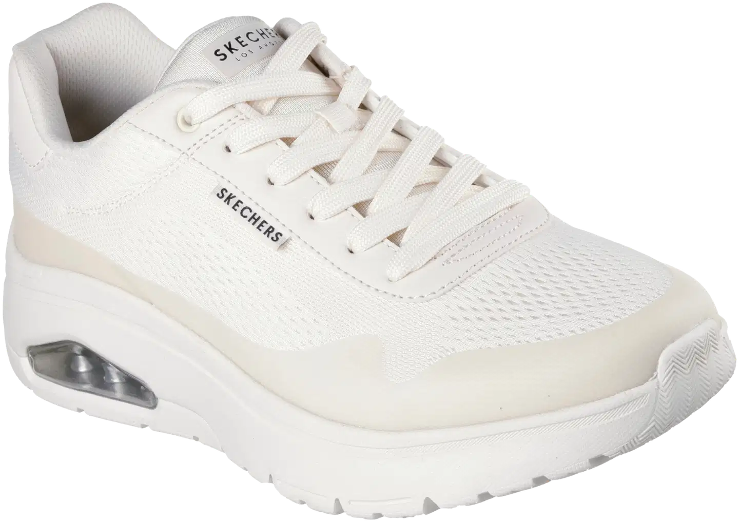 Skechers miesten vapaa-ajan lenkkari Uno Flex Off White - Off white - 1