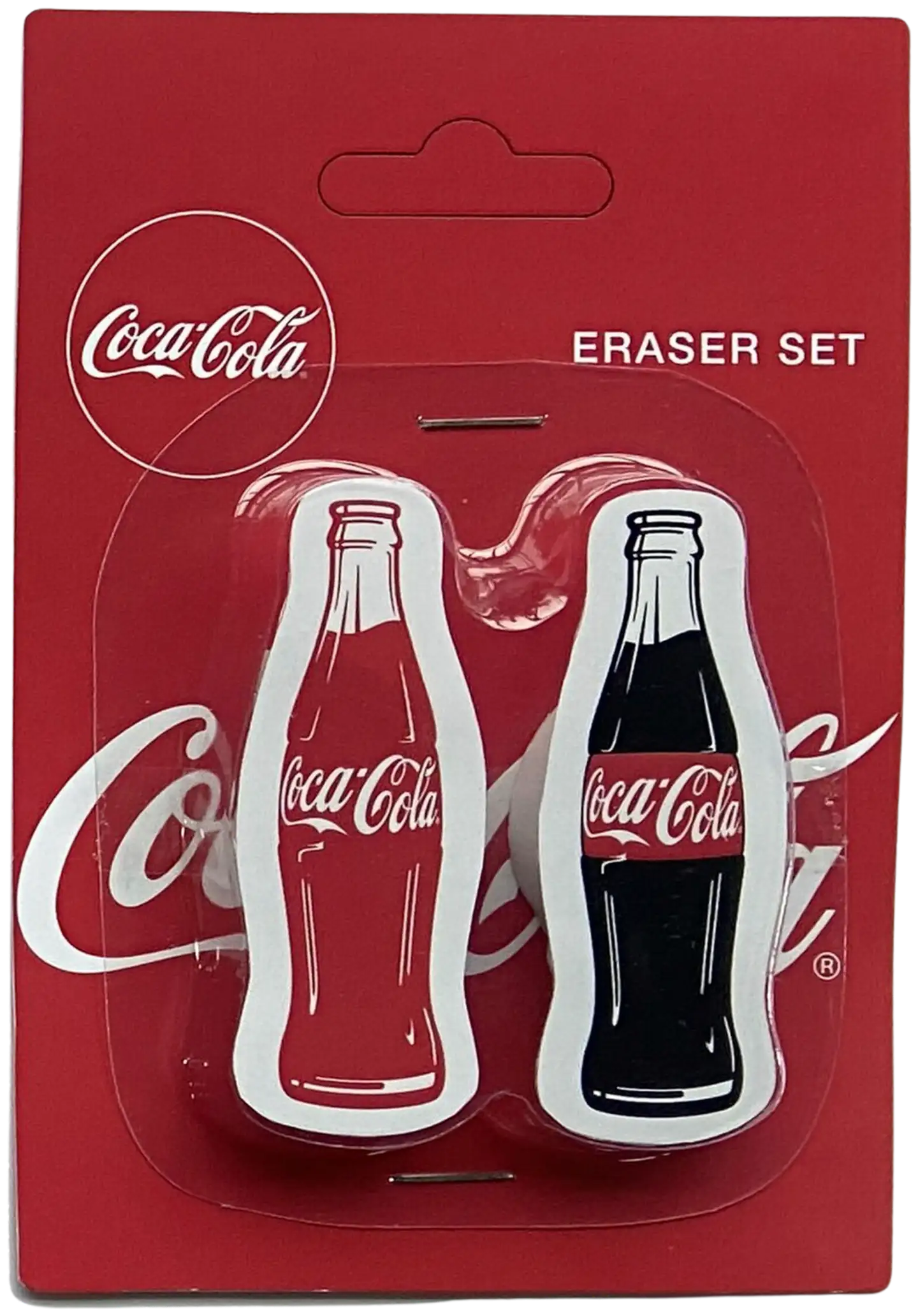 Coca-Cola Metallic pyyhekumi 2 kpl/pkt