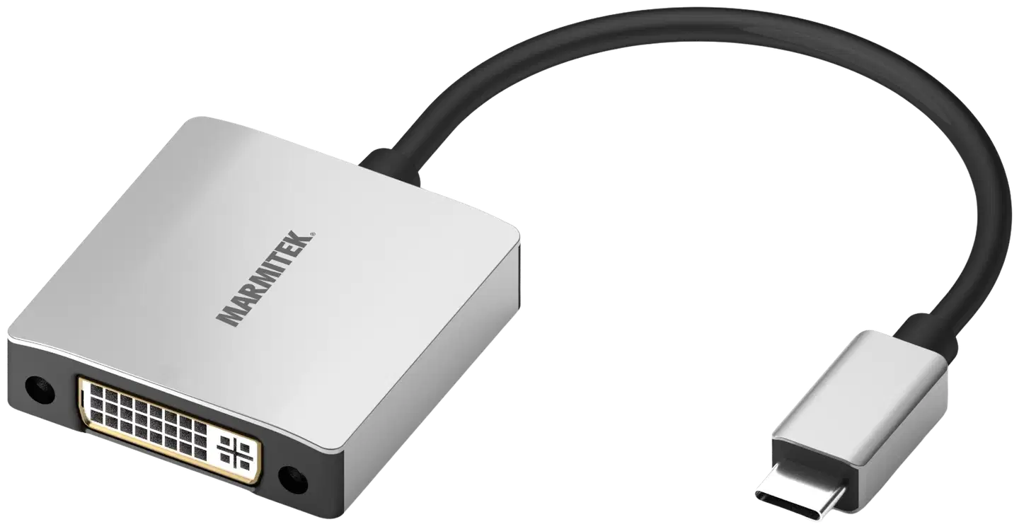 Marmitek USB-C - DVI -adapteri Connect USB-C - DVI - 1