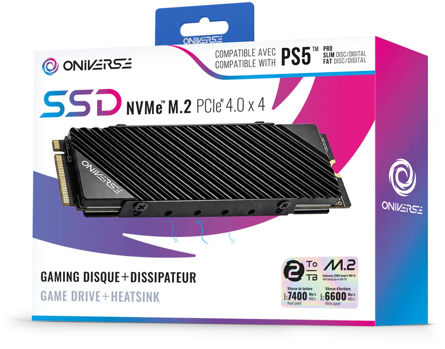Playstation 5 lisämuisti 2TB SSD - 3