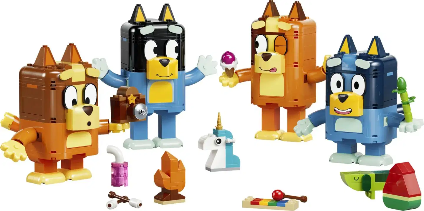 LEGO® Bluey 11217 Palikoista rakennettava Tuurin perhe - 2