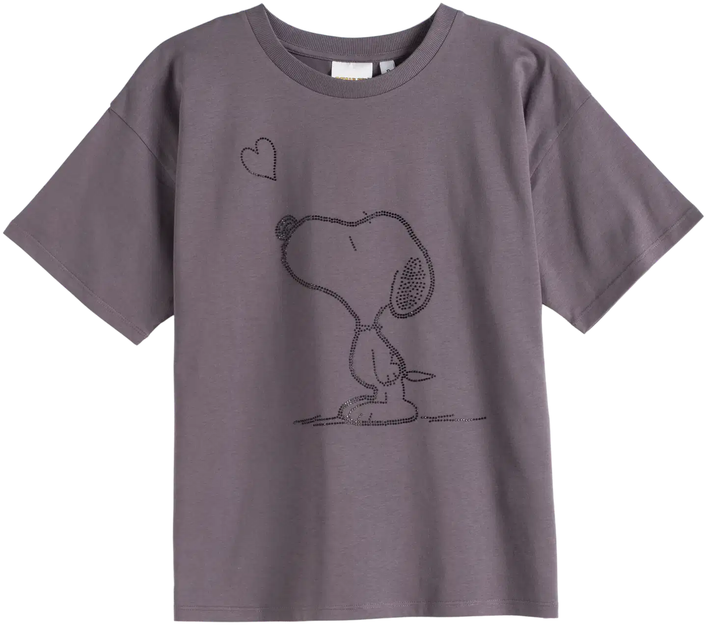 Peanuts naisten t-paita I288880 - ANTHRACITE - 4