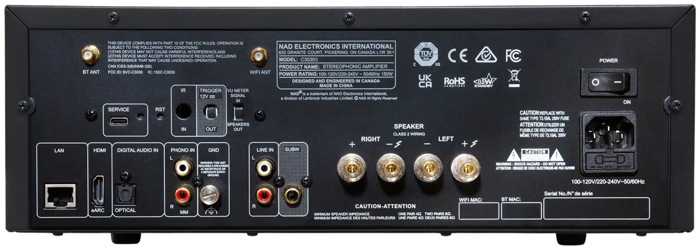 NAD stereovahvistin C3030 S - 3