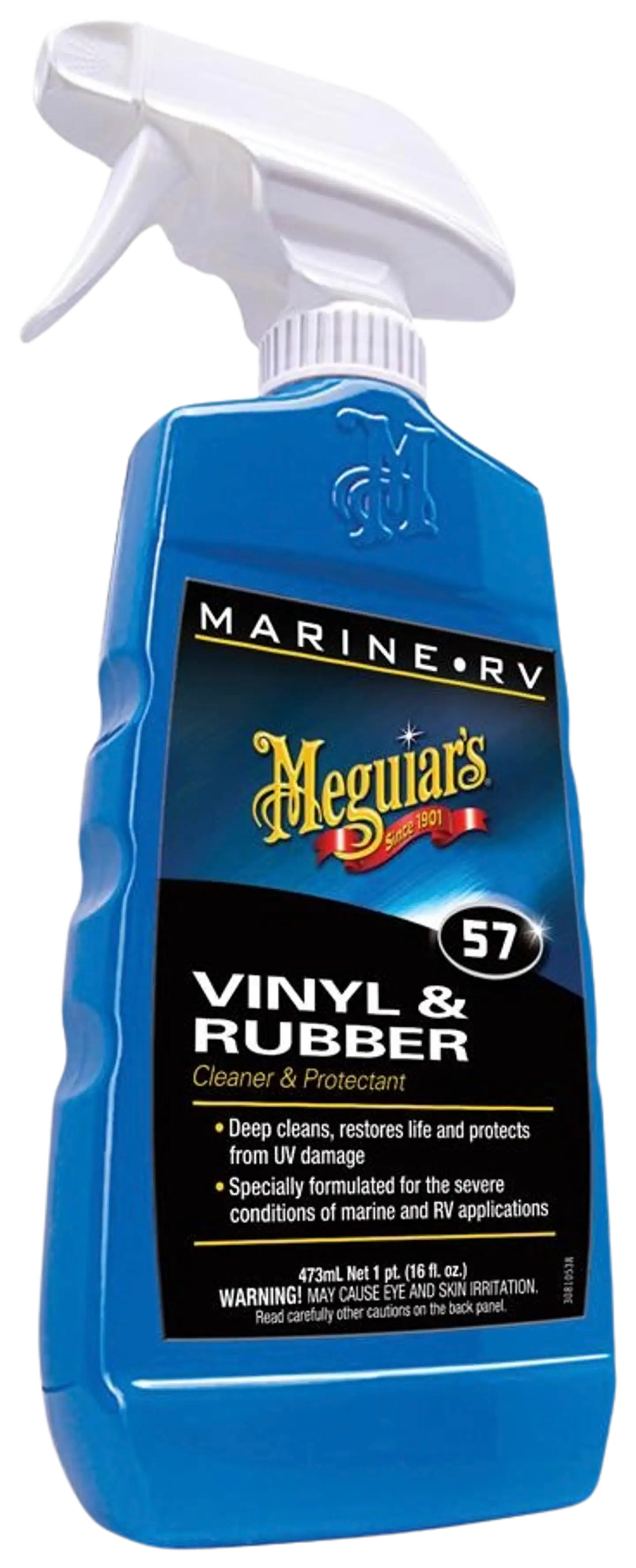 Meguiars marine vinyl & rubber cleaner & protectant muovin ja kumin puhdistaja suojaominaisuuksilla