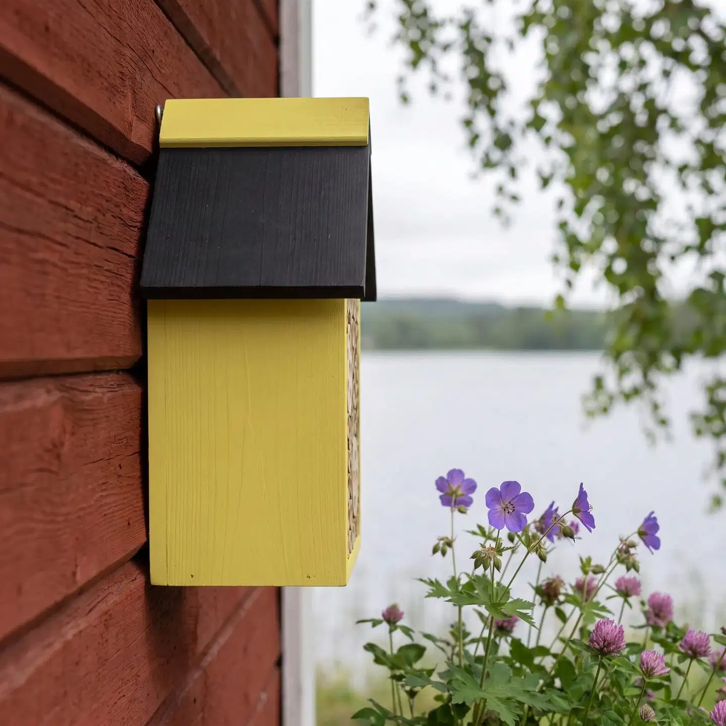 WildYard Big Bee Box mehiläistalo, keltainen - 4
